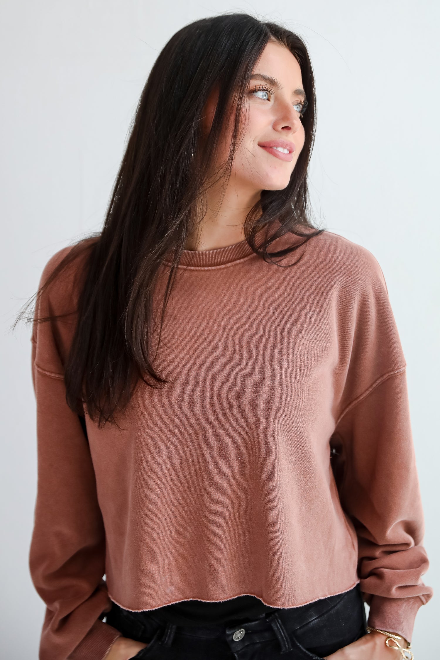 Chill Out Cropped Pullover