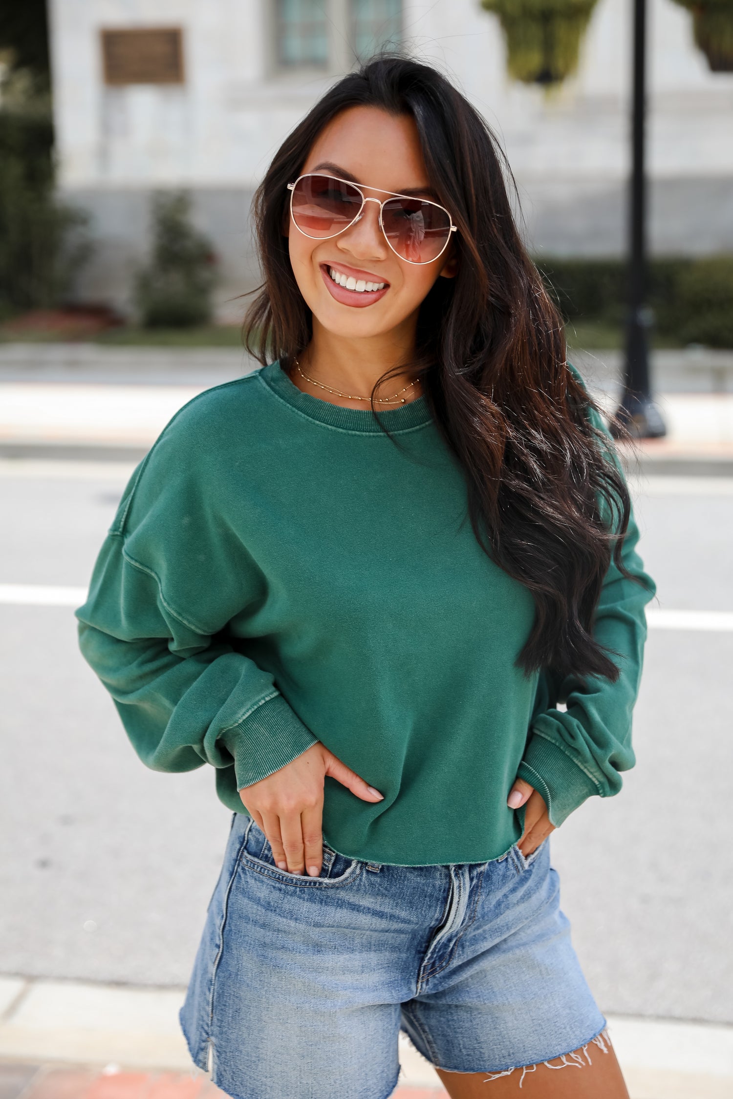 Chill Out Cropped Pullover