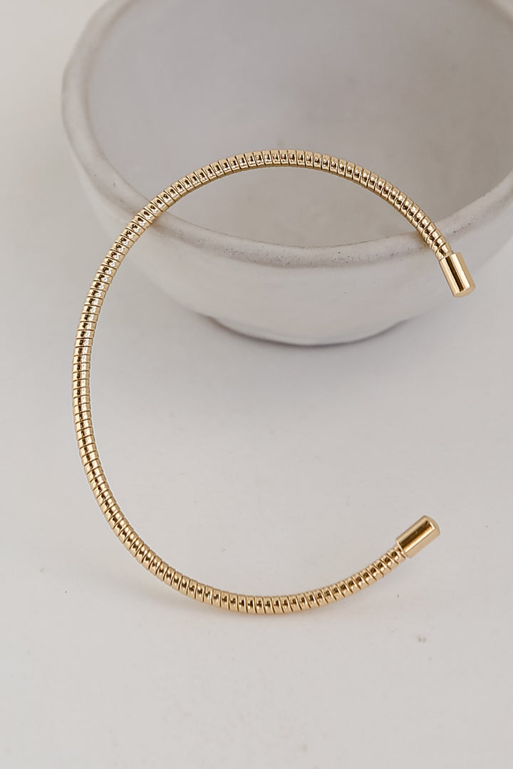 Gold Cuff Bracelet