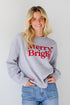 Heather Grey Merry & Bright Sweatshirt