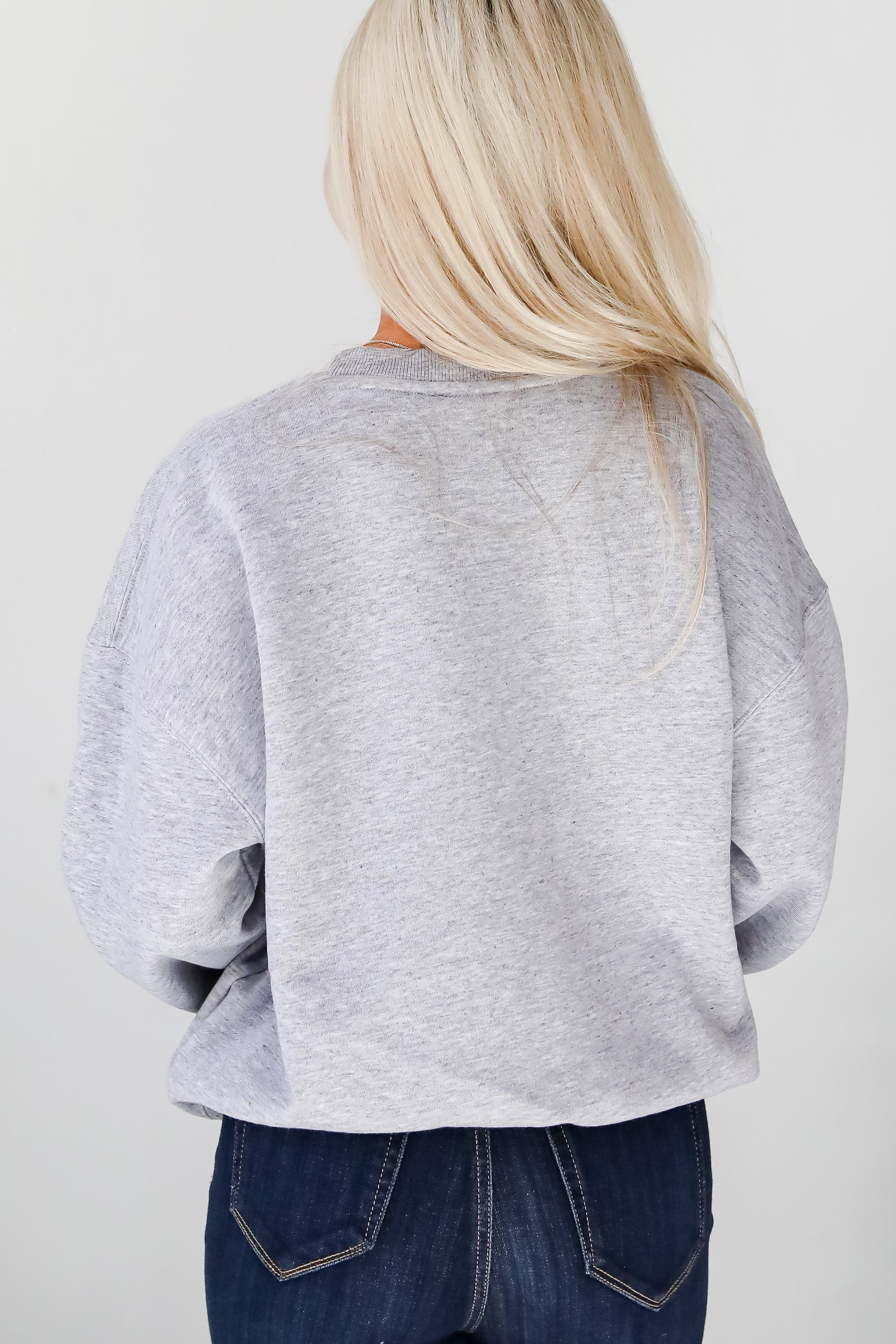 Heather Grey Merry Sweatshirt