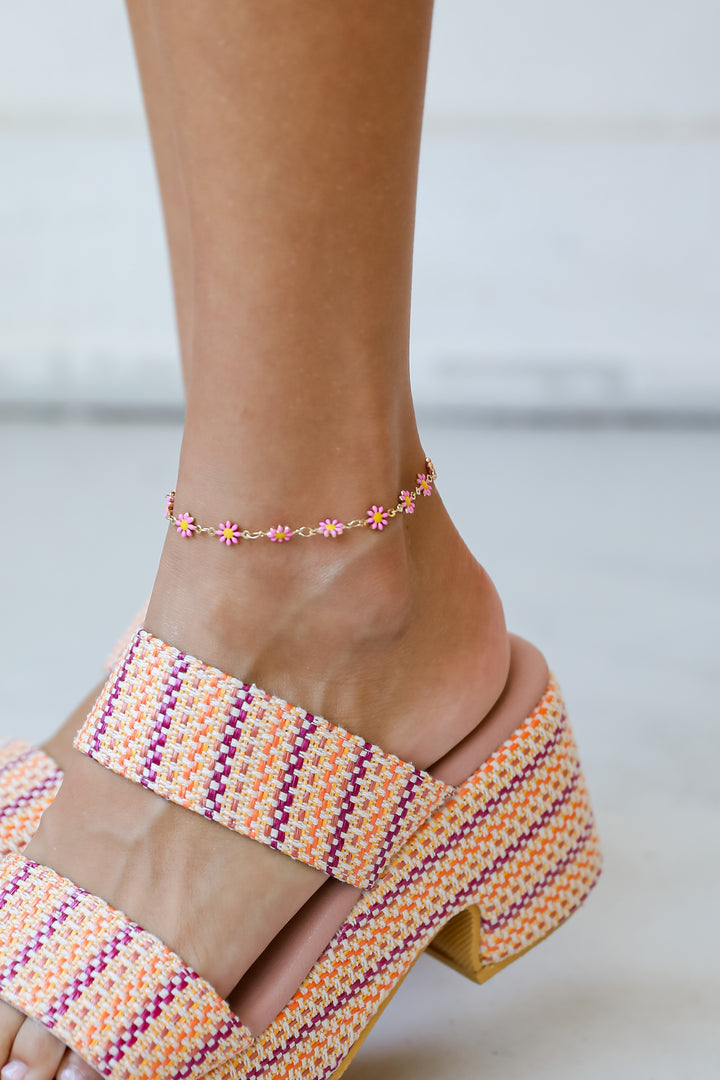 gold anklet