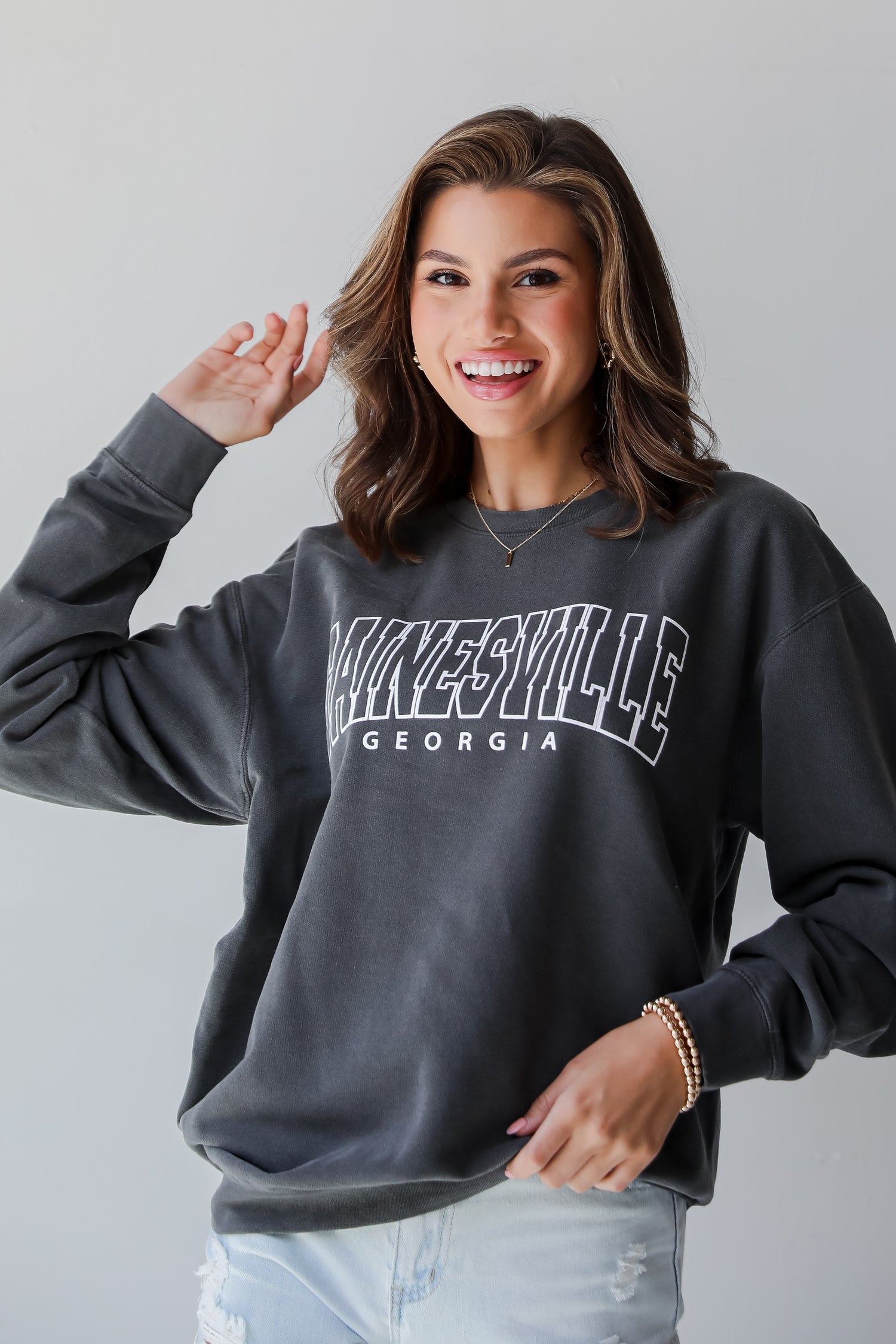 Charcoal Gainesville Georgia Sweatshirt