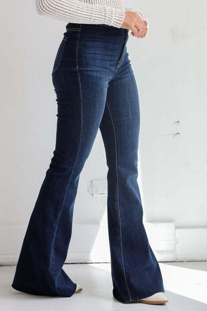 Lola Dark Wash Flare Jeans