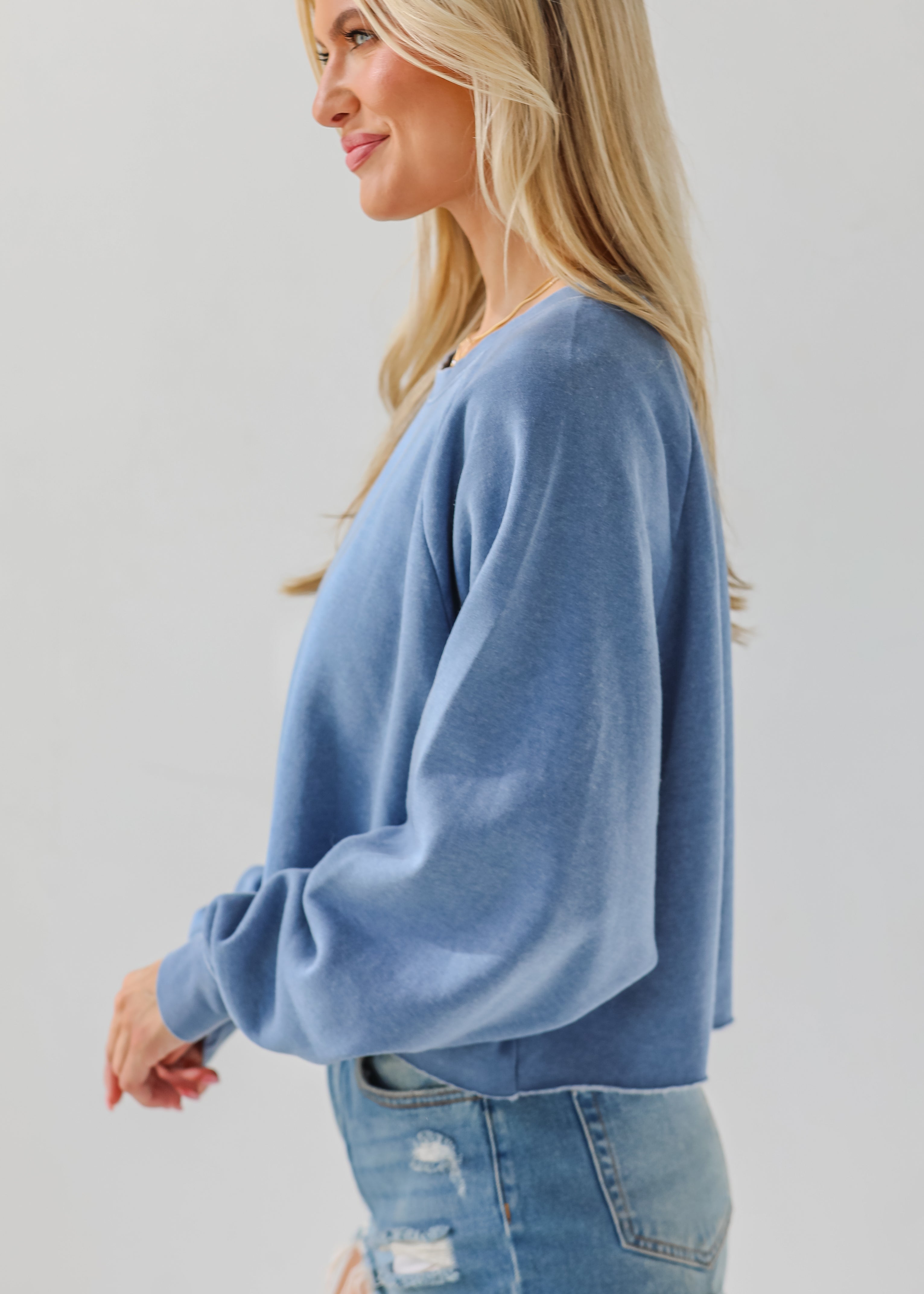 Coveted Ease Cropped Pullover