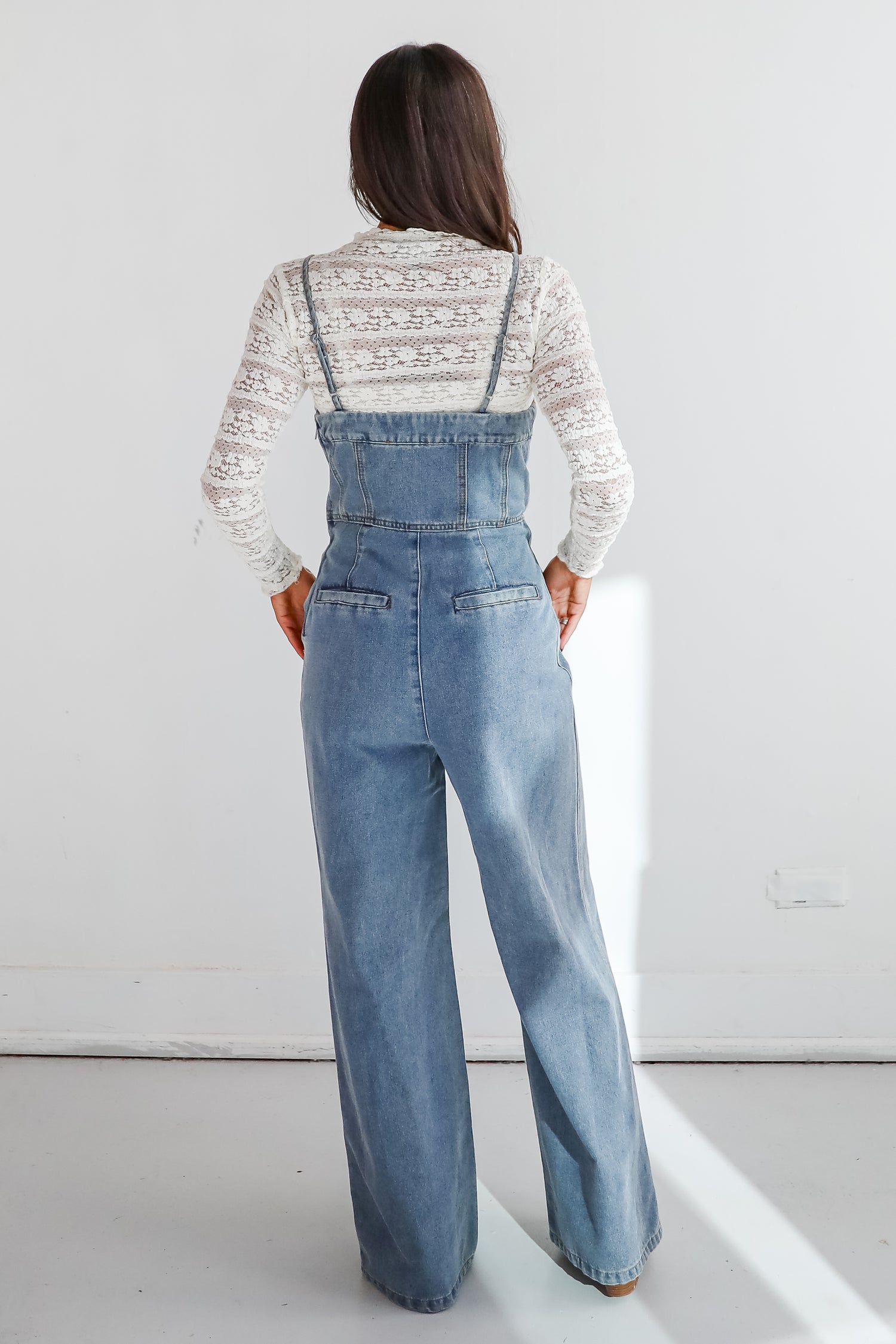 Delightful Impact Denim Jumpsuit