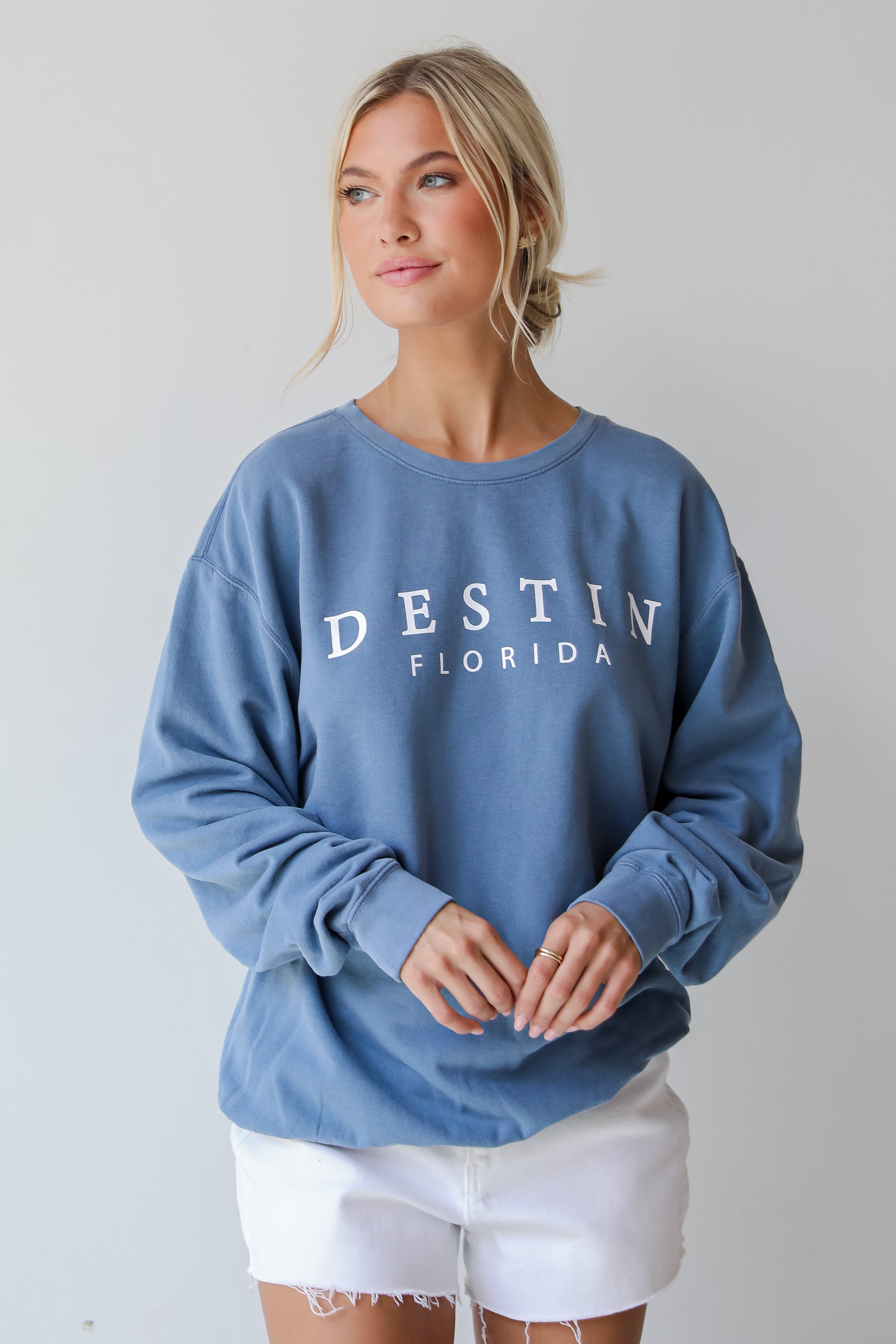 Denim Destin Florida Sweatshirt