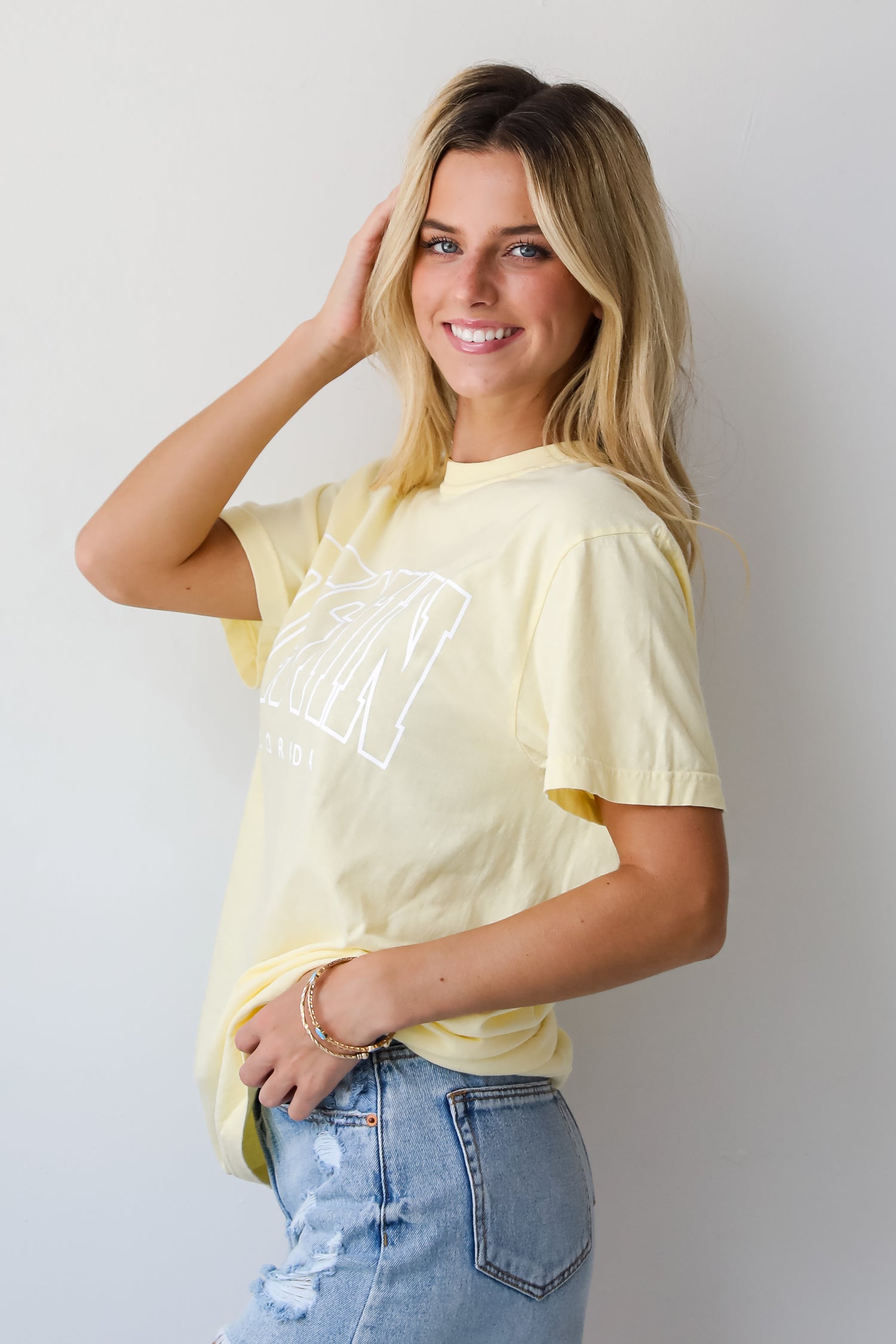 Yellow Destin Florida Tee