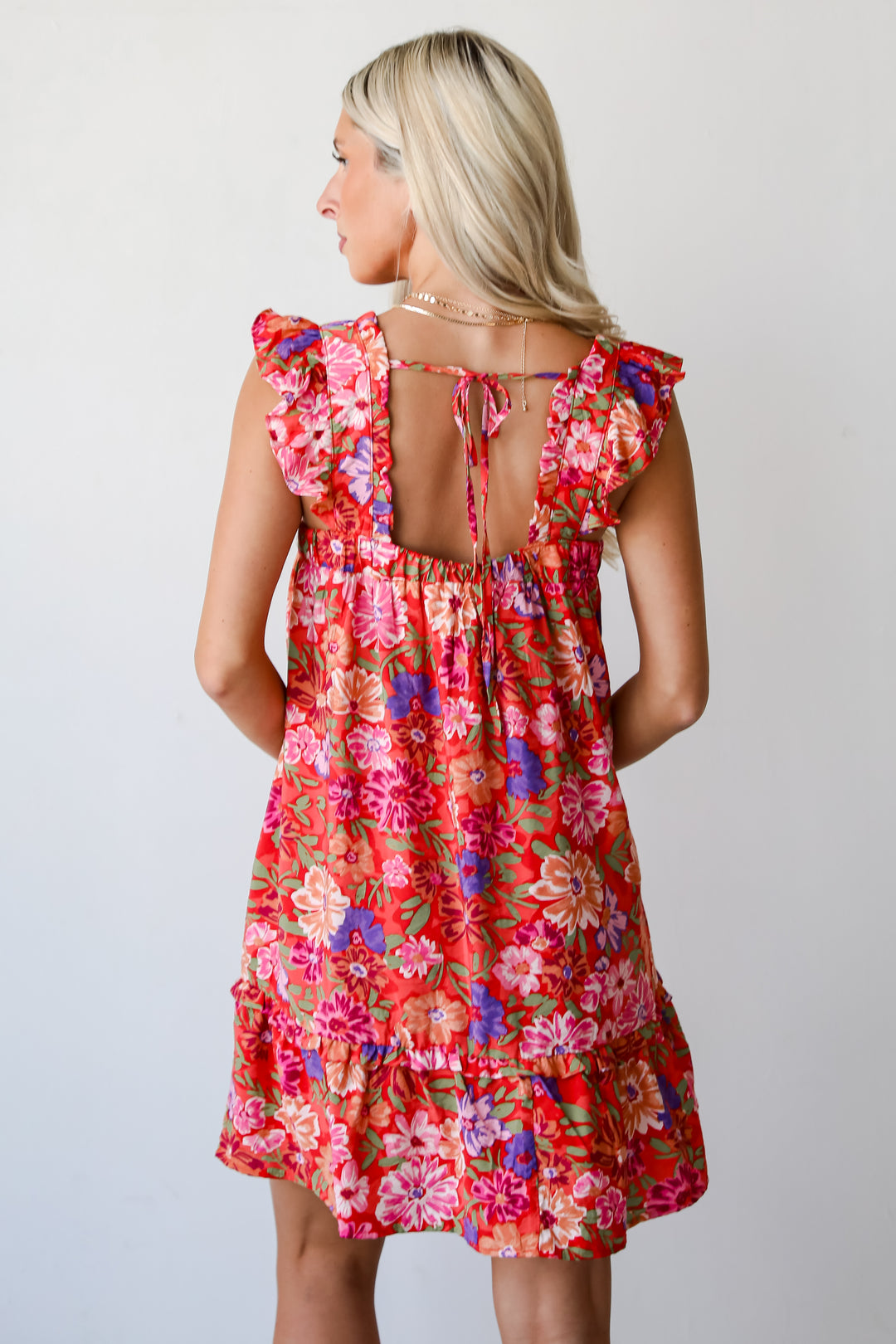 Darling Mindset Floral Mini Dress