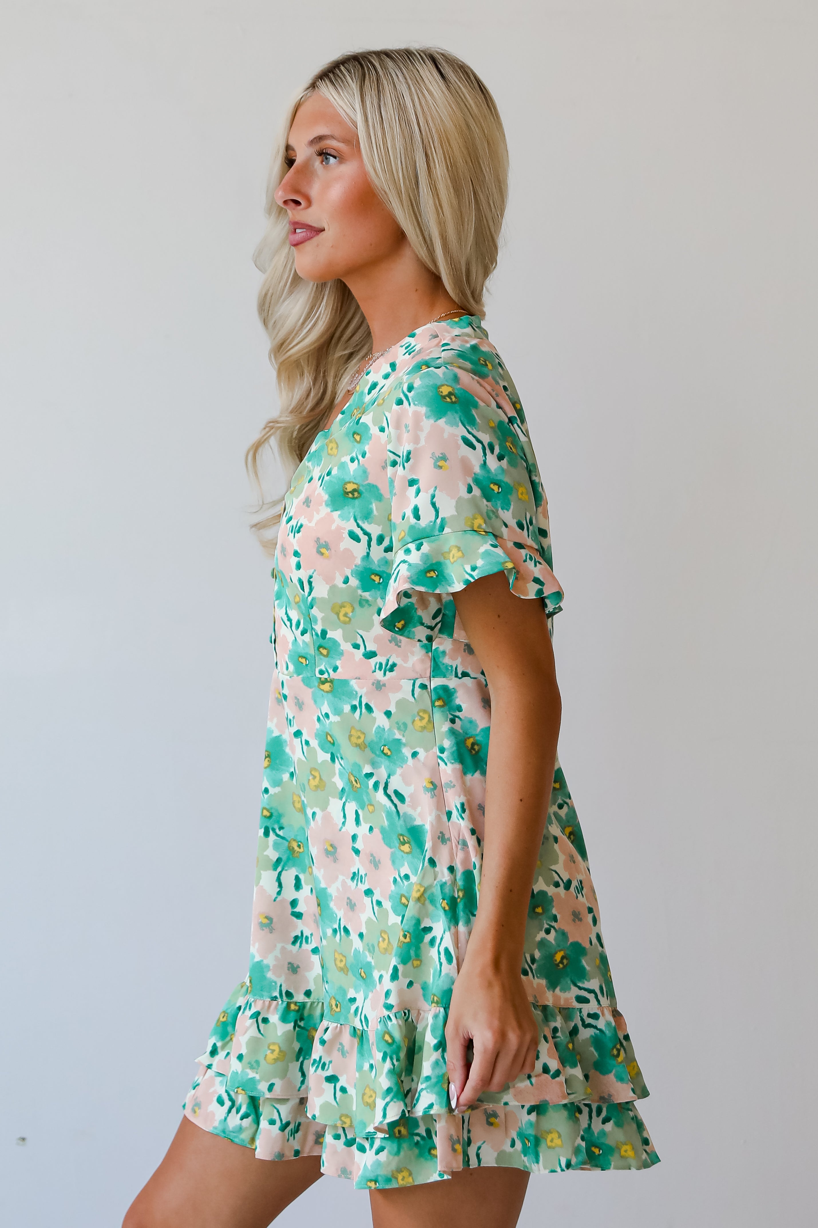 Something Special Floral Mini Dress