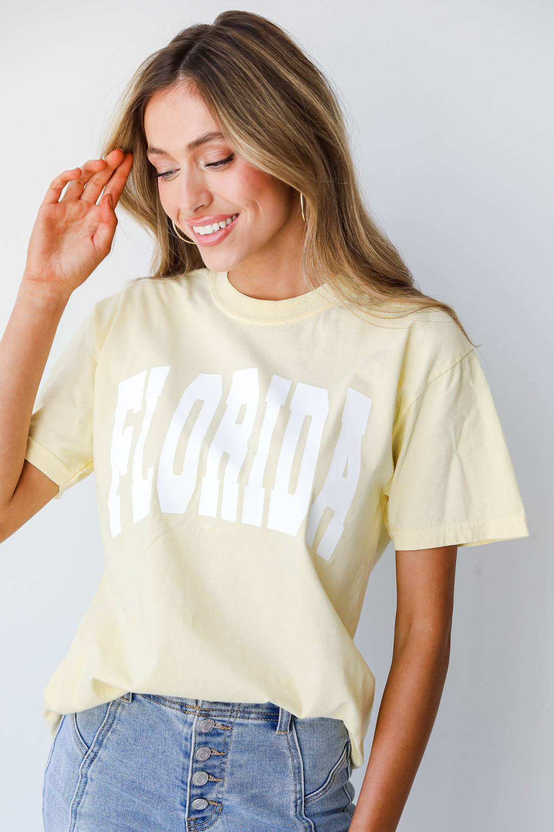 Yellow Florida Tee