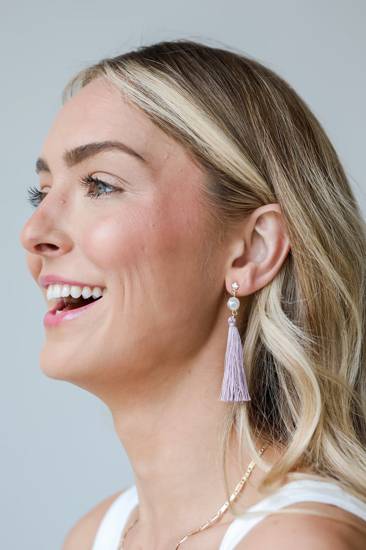 tassel earrings