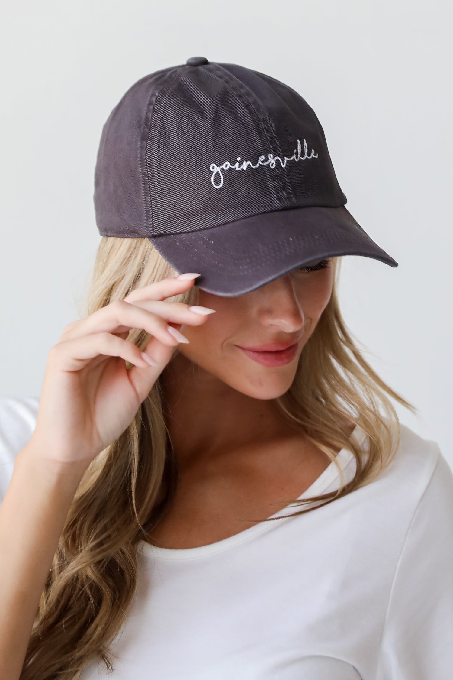 Gainesville Script Embroidered Hat