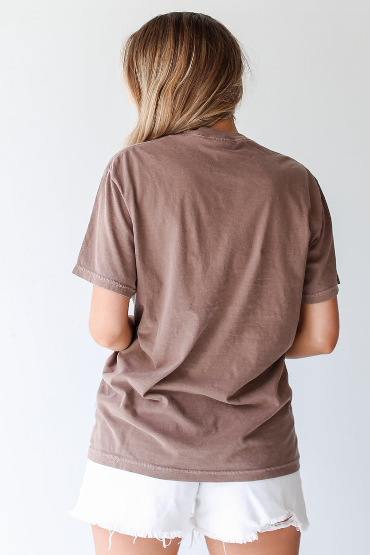 Brown Gainesville Georgia Tee back view