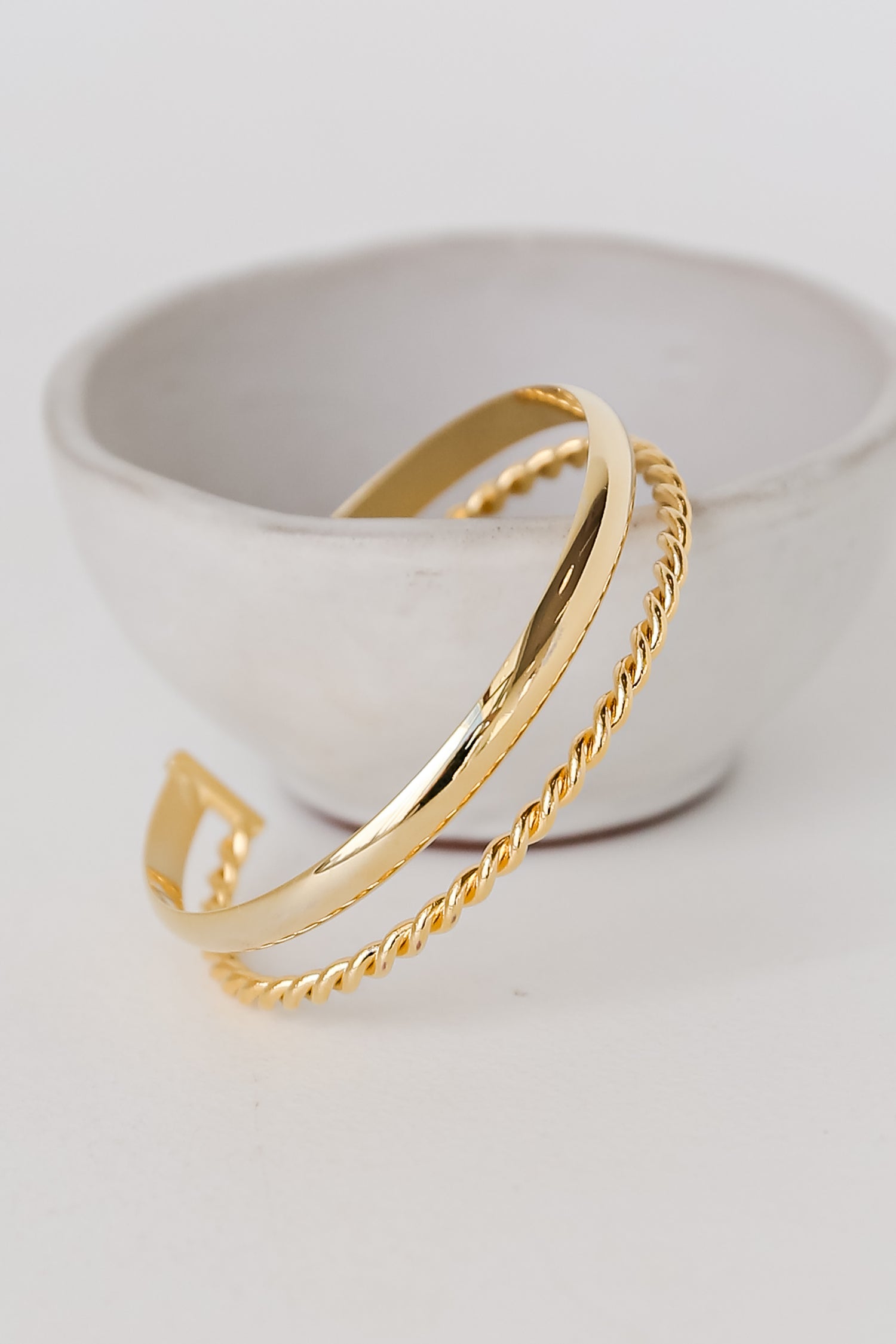 Gold Cuff Bracelet