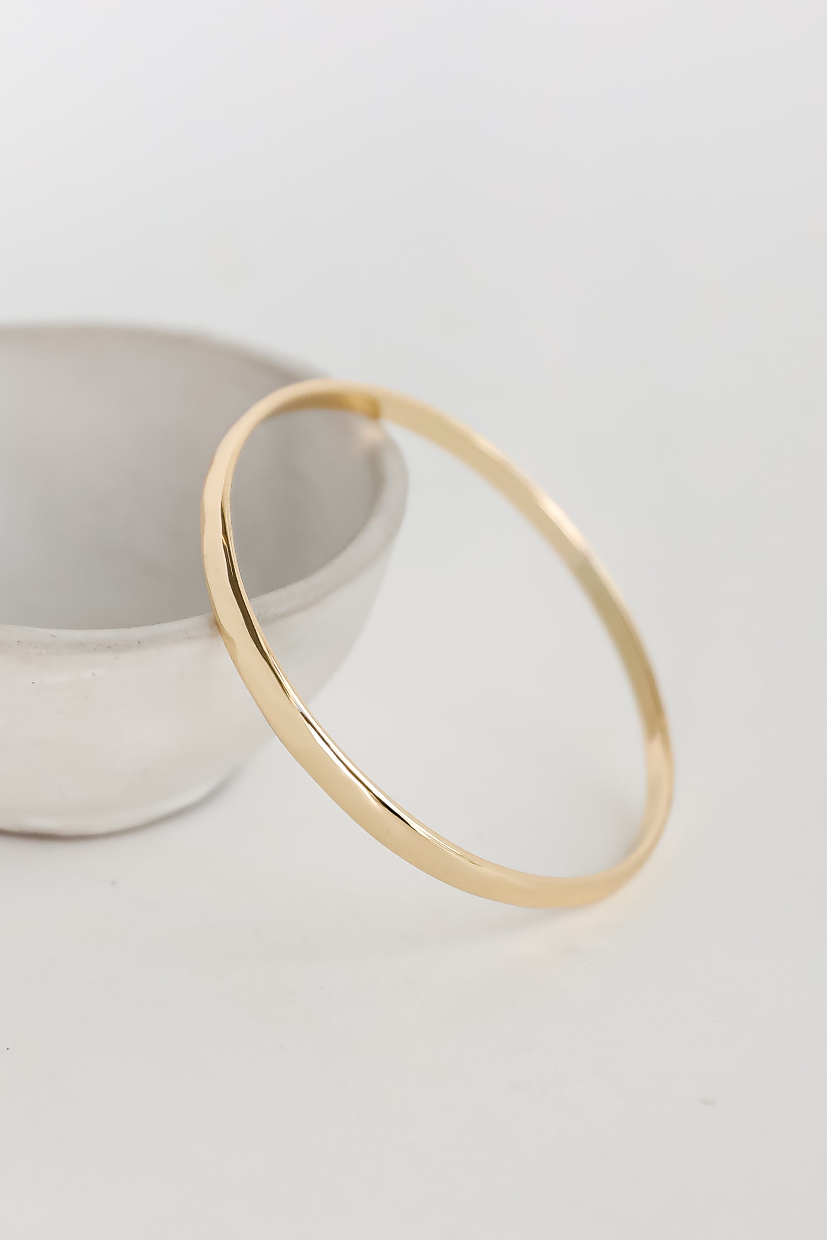 Gold Bangle Bracelet