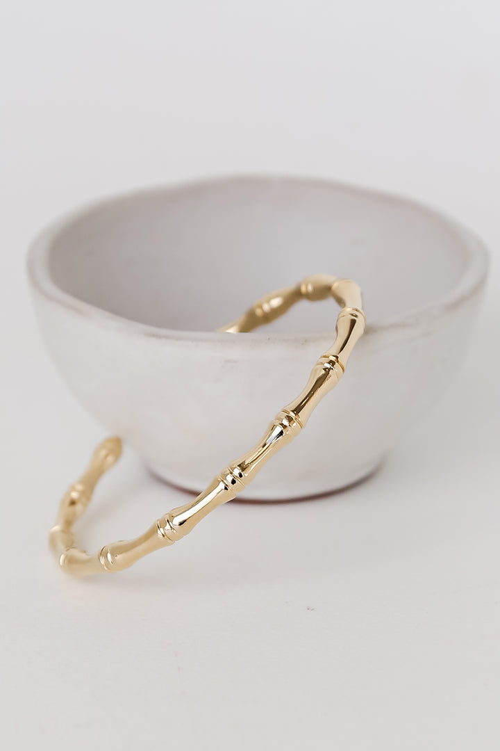 Gold Cuff Bracelet