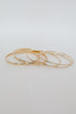 Missy Gold Bangle Set