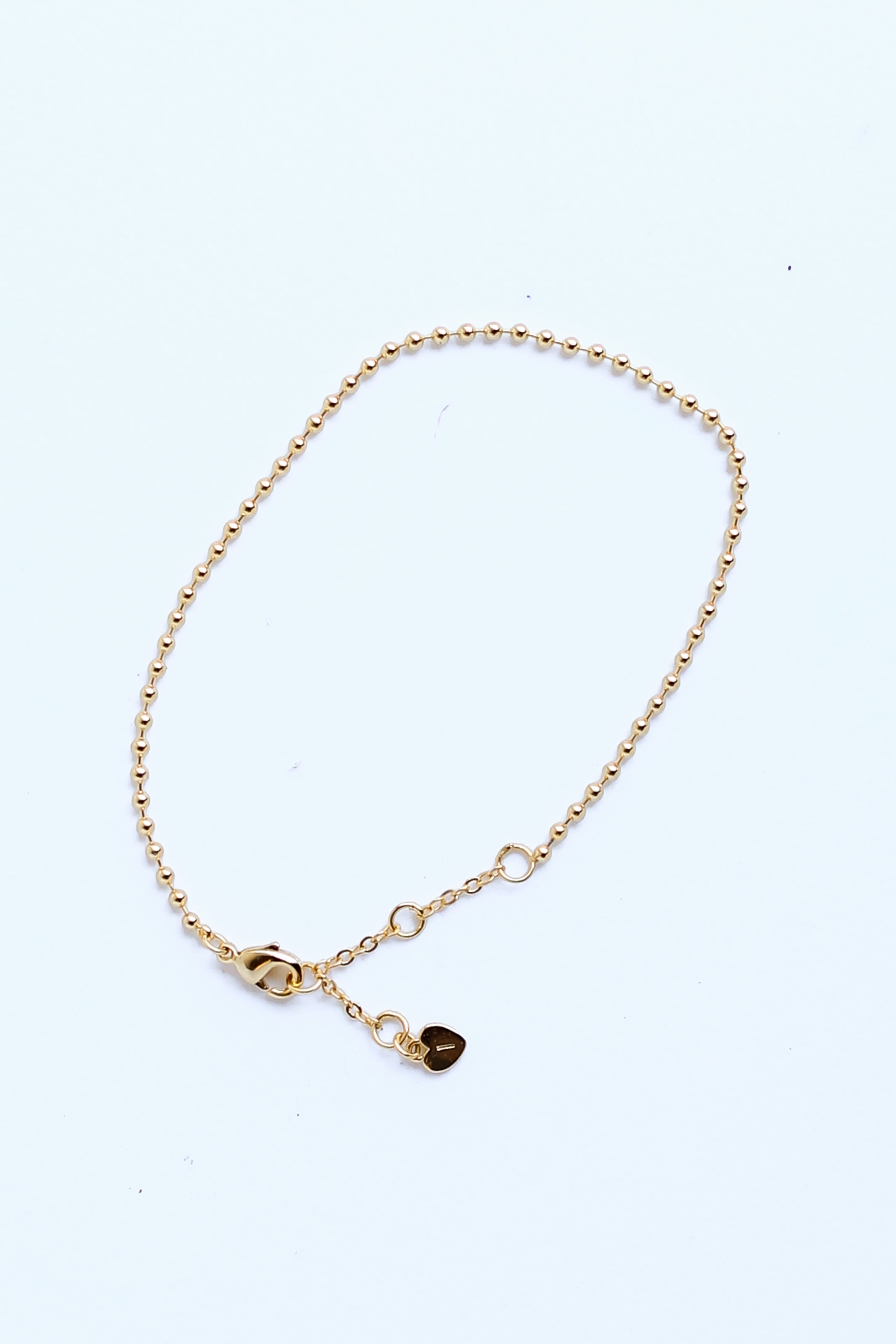 FINAL SALE - Addison Gold Ball Chain Bracelet