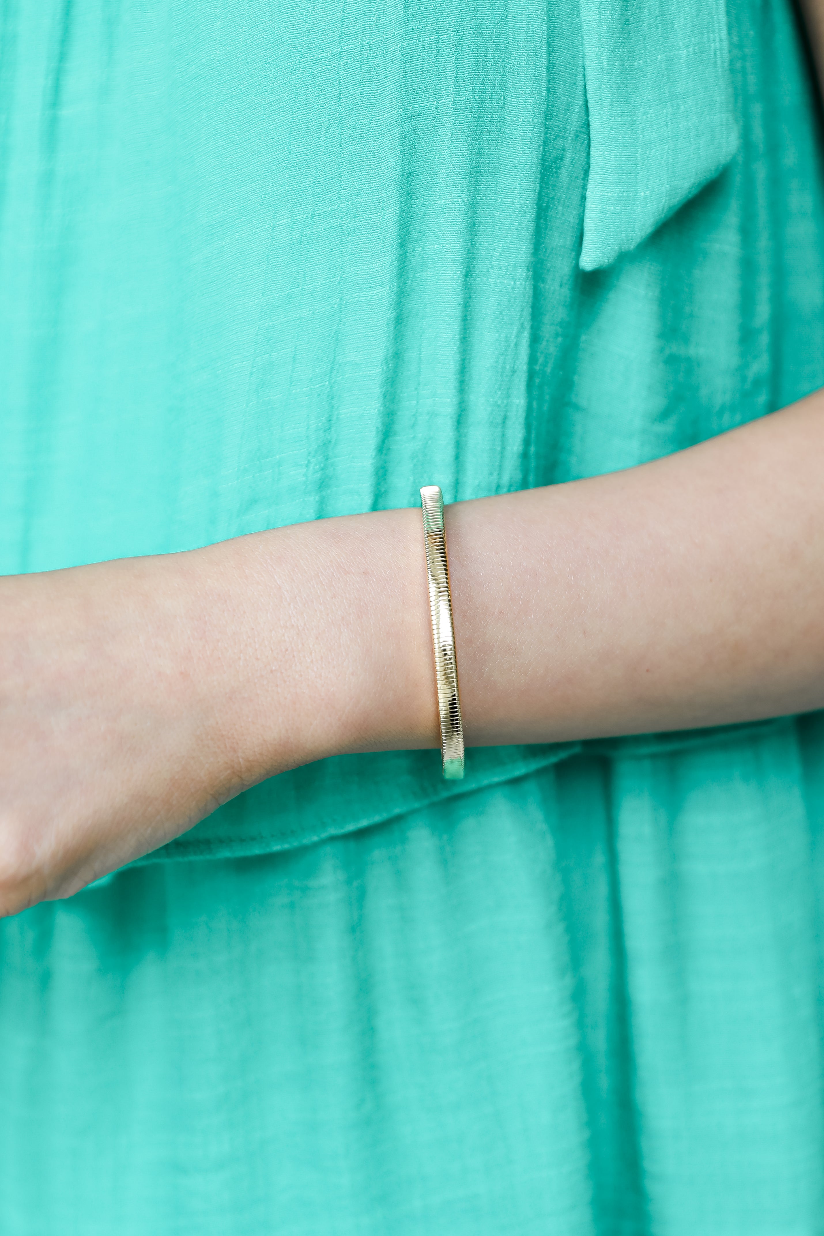 Gold Bangle Bracelet