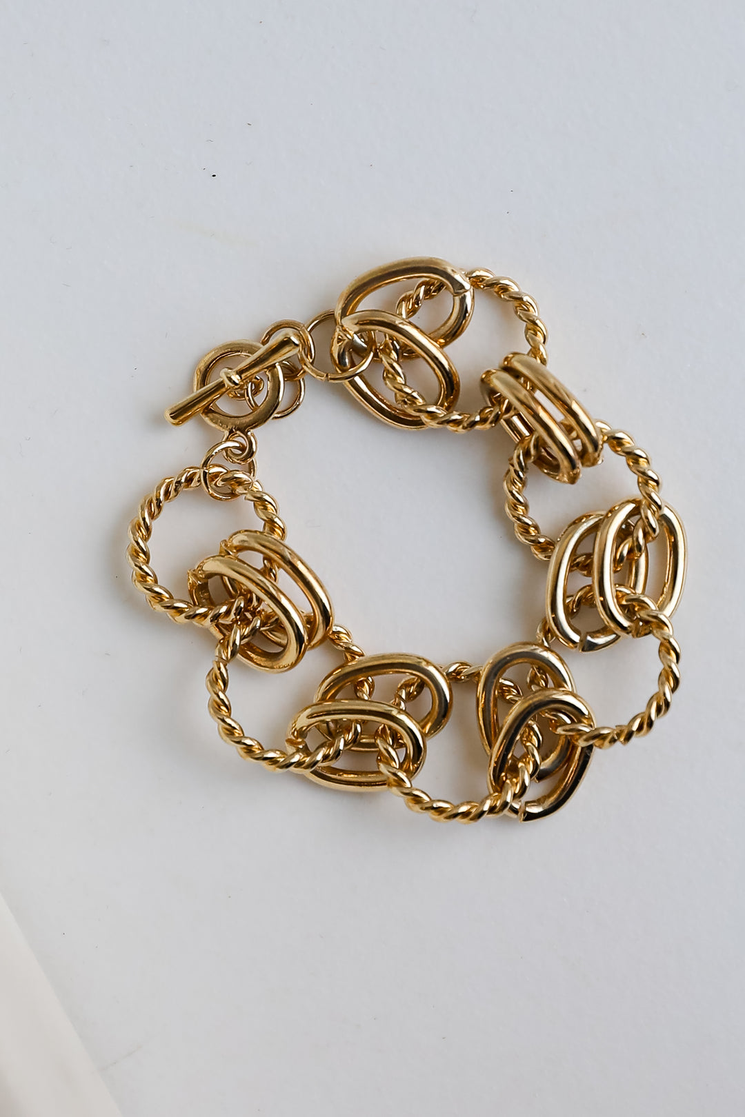 Claudia Gold Chainlink Bracelet