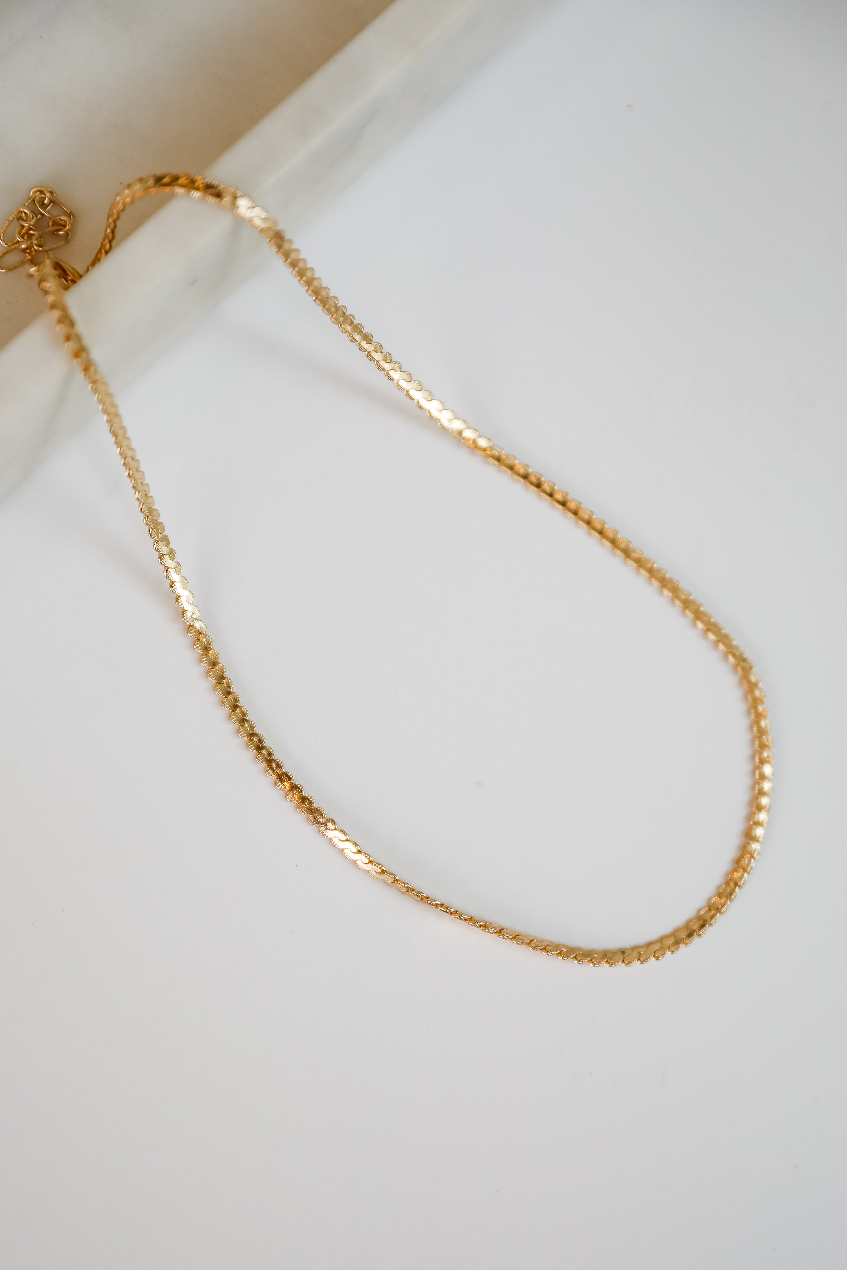 Veronica Gold Chain Necklace