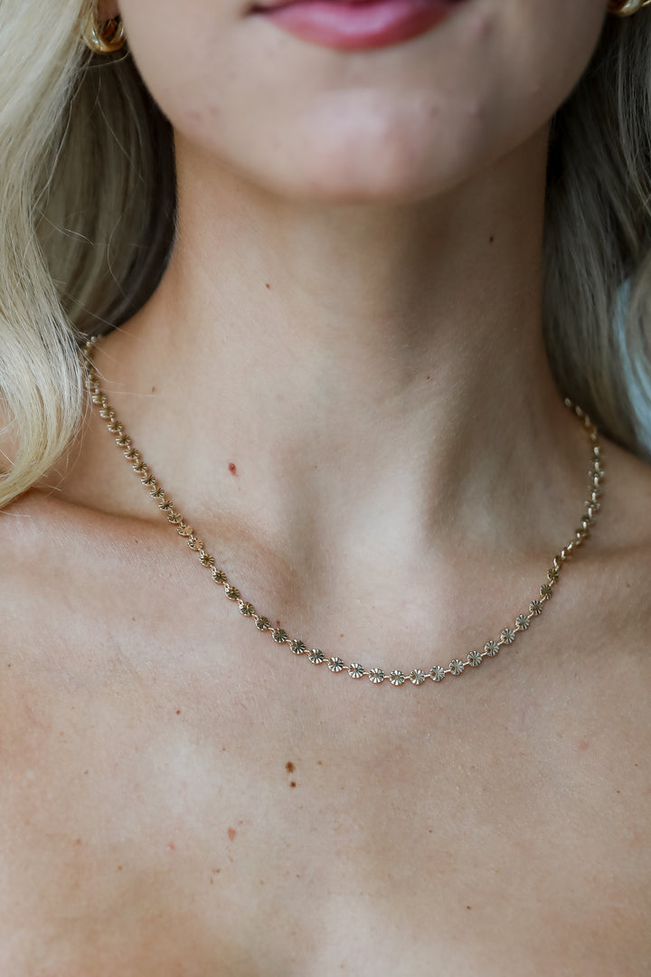 Adeline Gold Chain Necklace