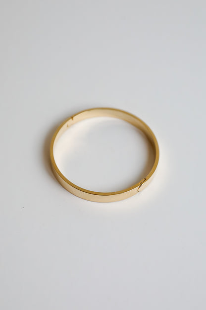 Hadley Gold Bangle Bracelet