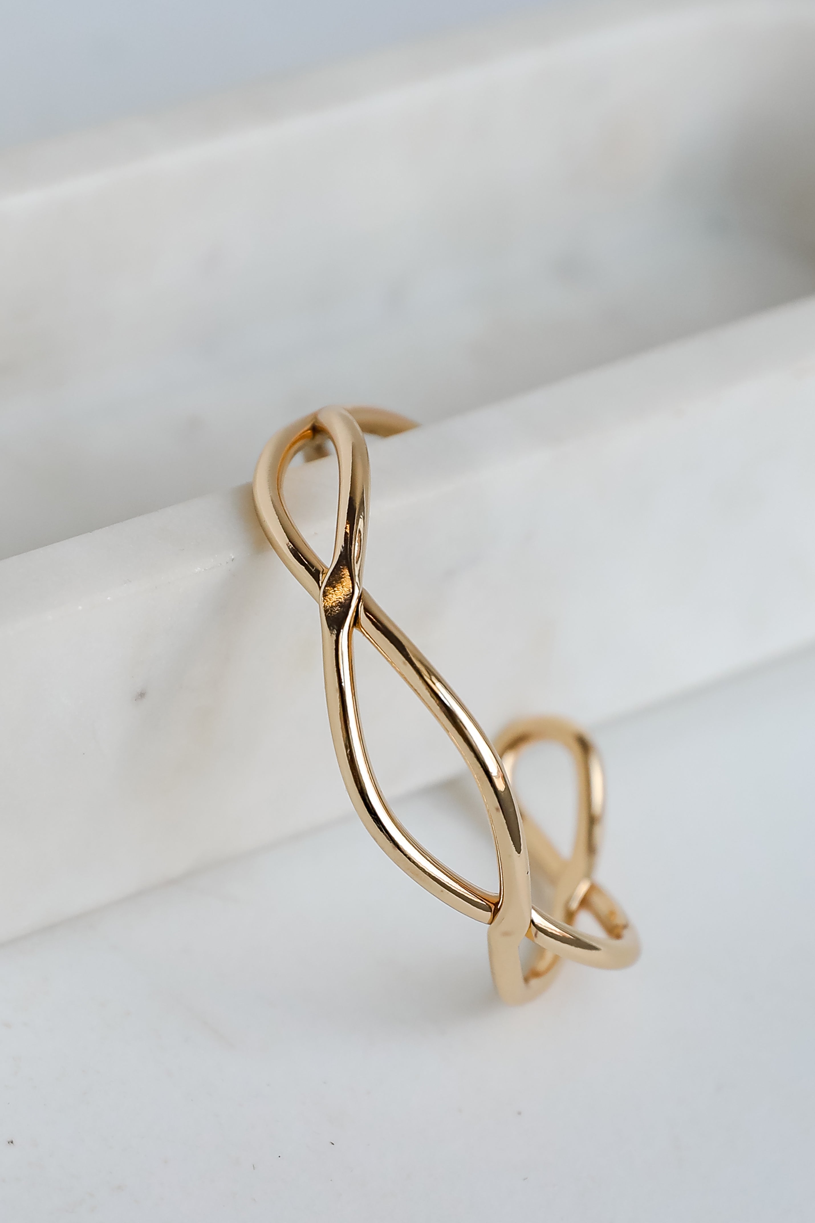 Hannah Gold Cuff Bracelet