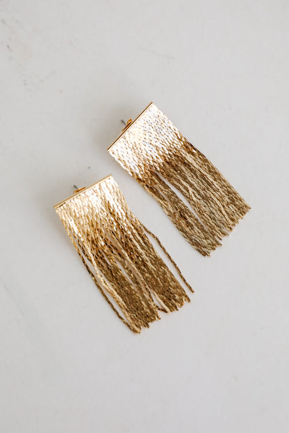 Finley Fringe Chain Earrings