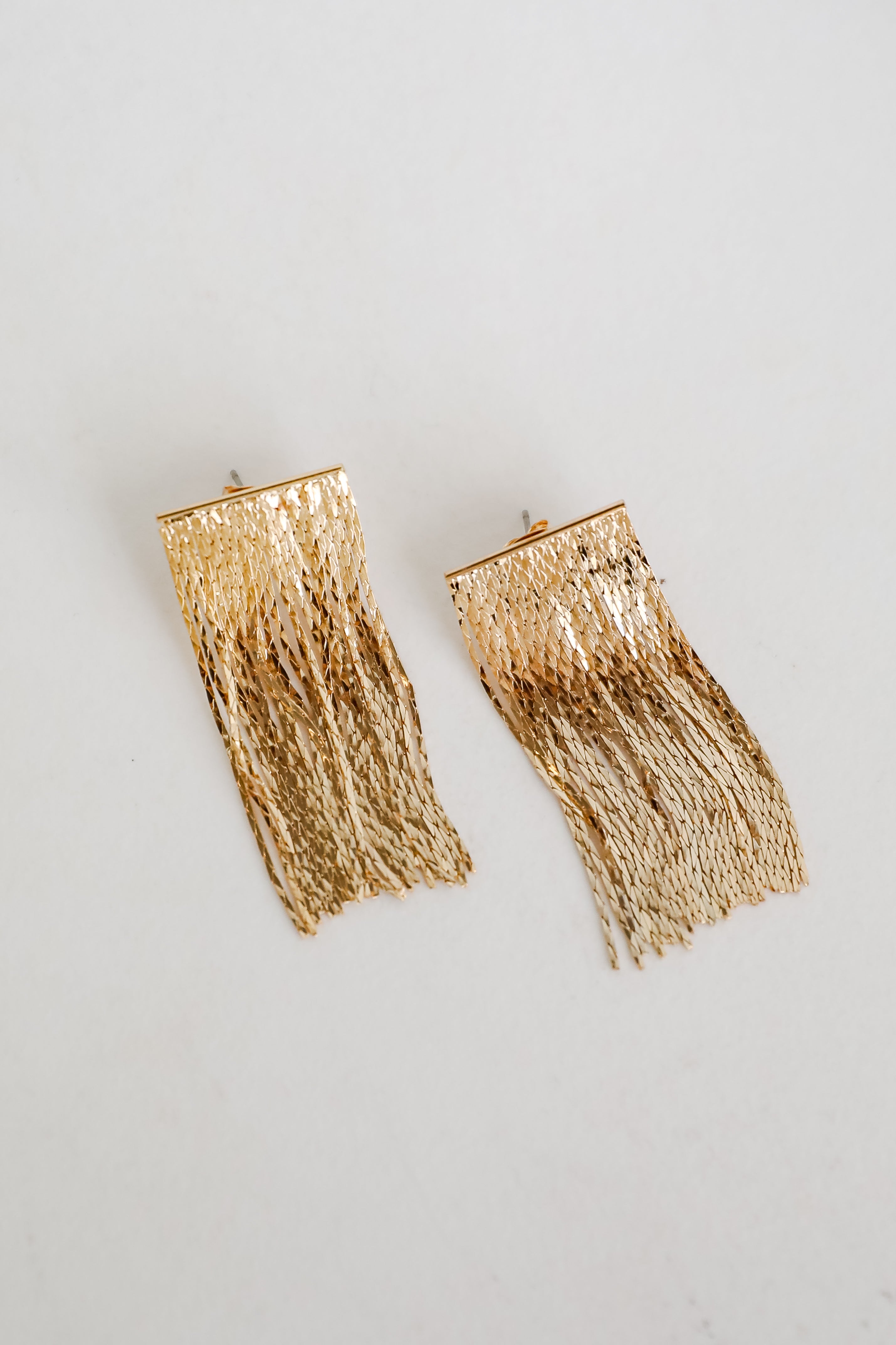 Finley Fringe Chain Earrings