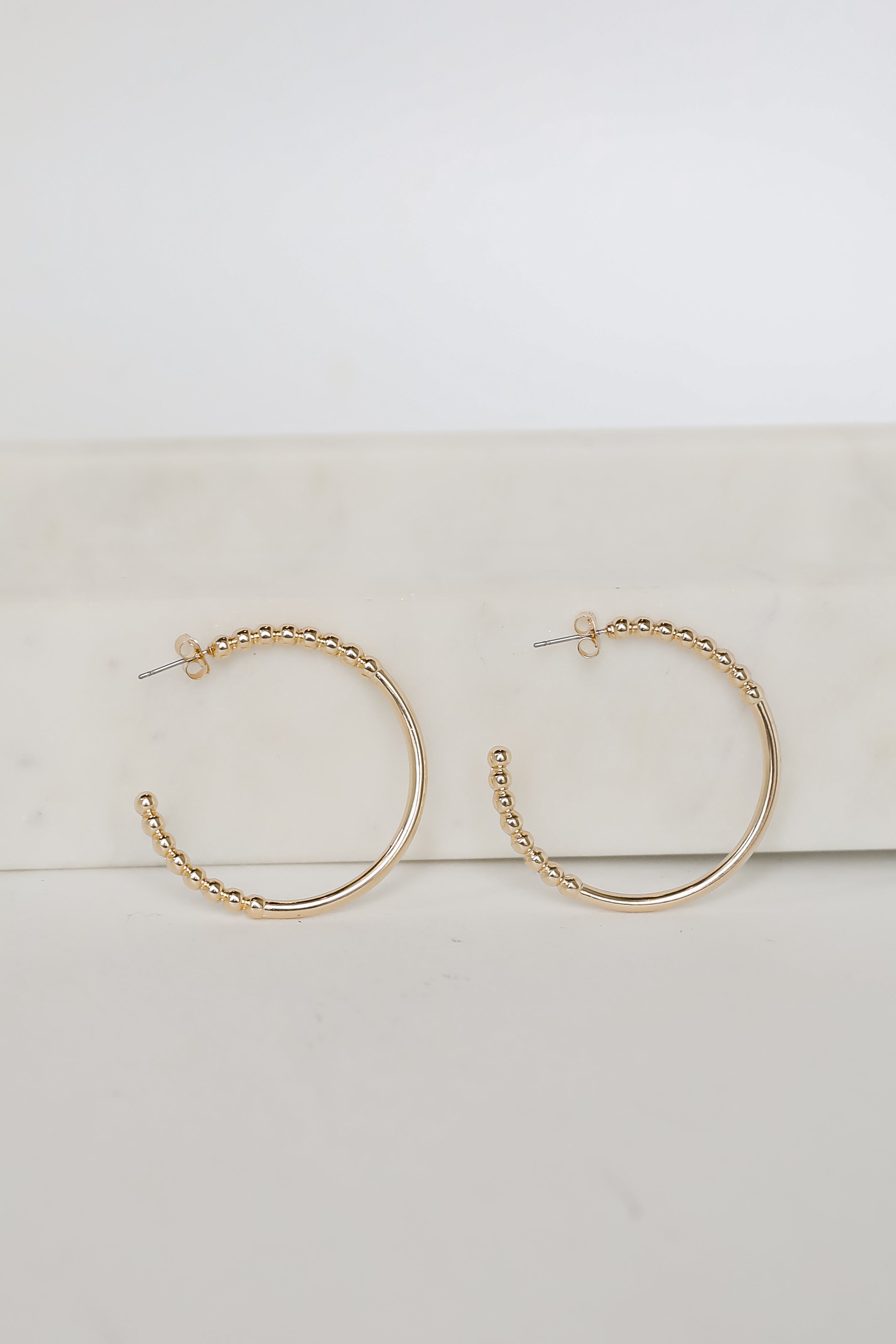 Eden Gold Hoop Earrings