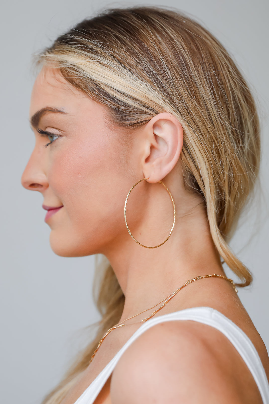 womens gold hoops