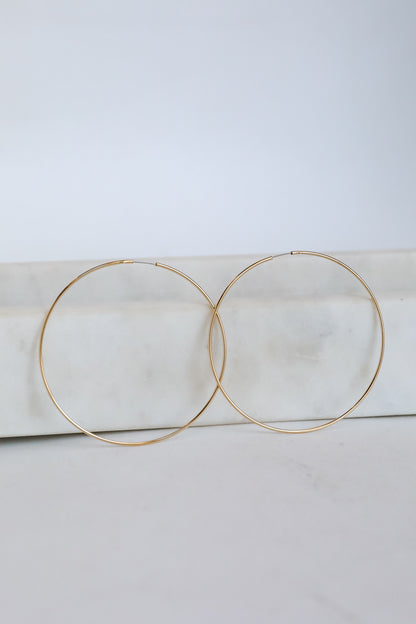 Sloane Large Hoop Earrings