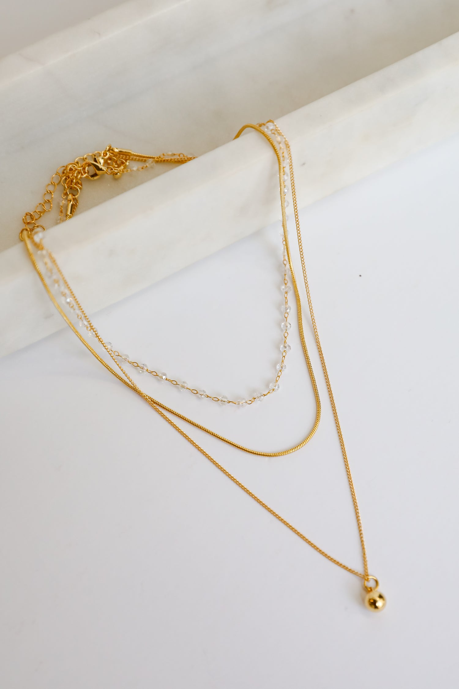 Reagan Layered Chain Necklace