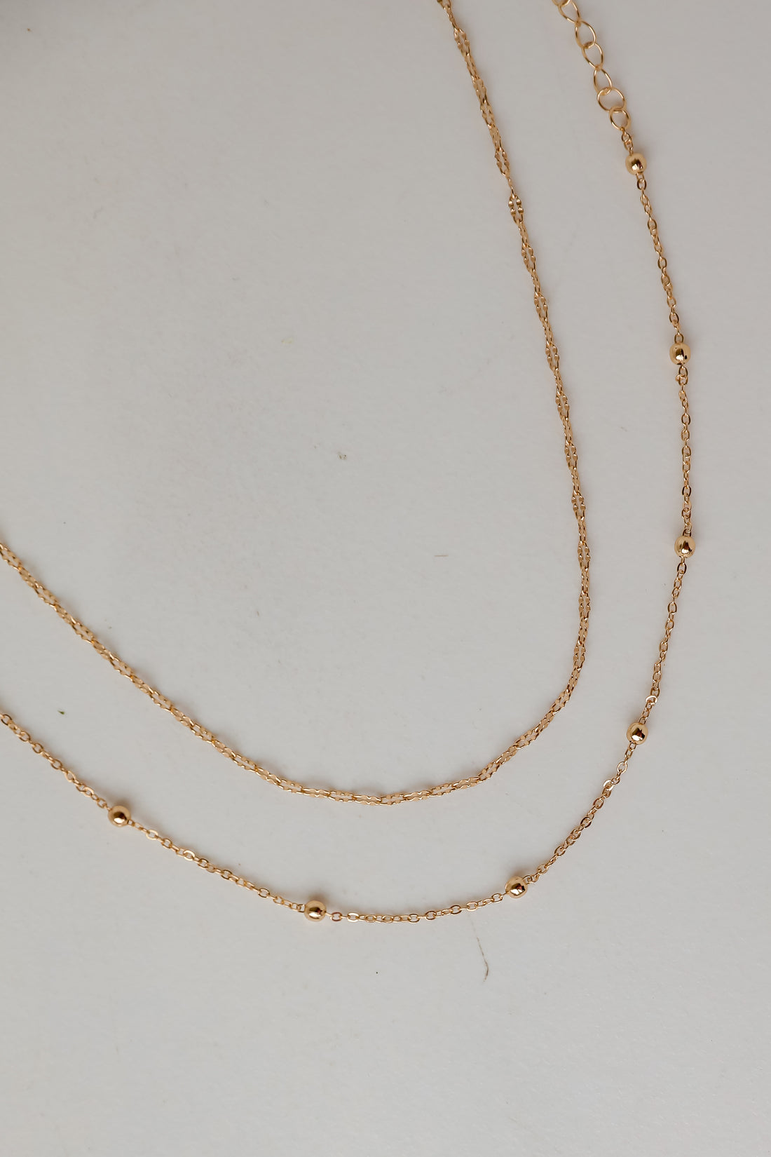 Gold Layered Chain Necklace