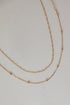 Gold Layered Chain Necklace