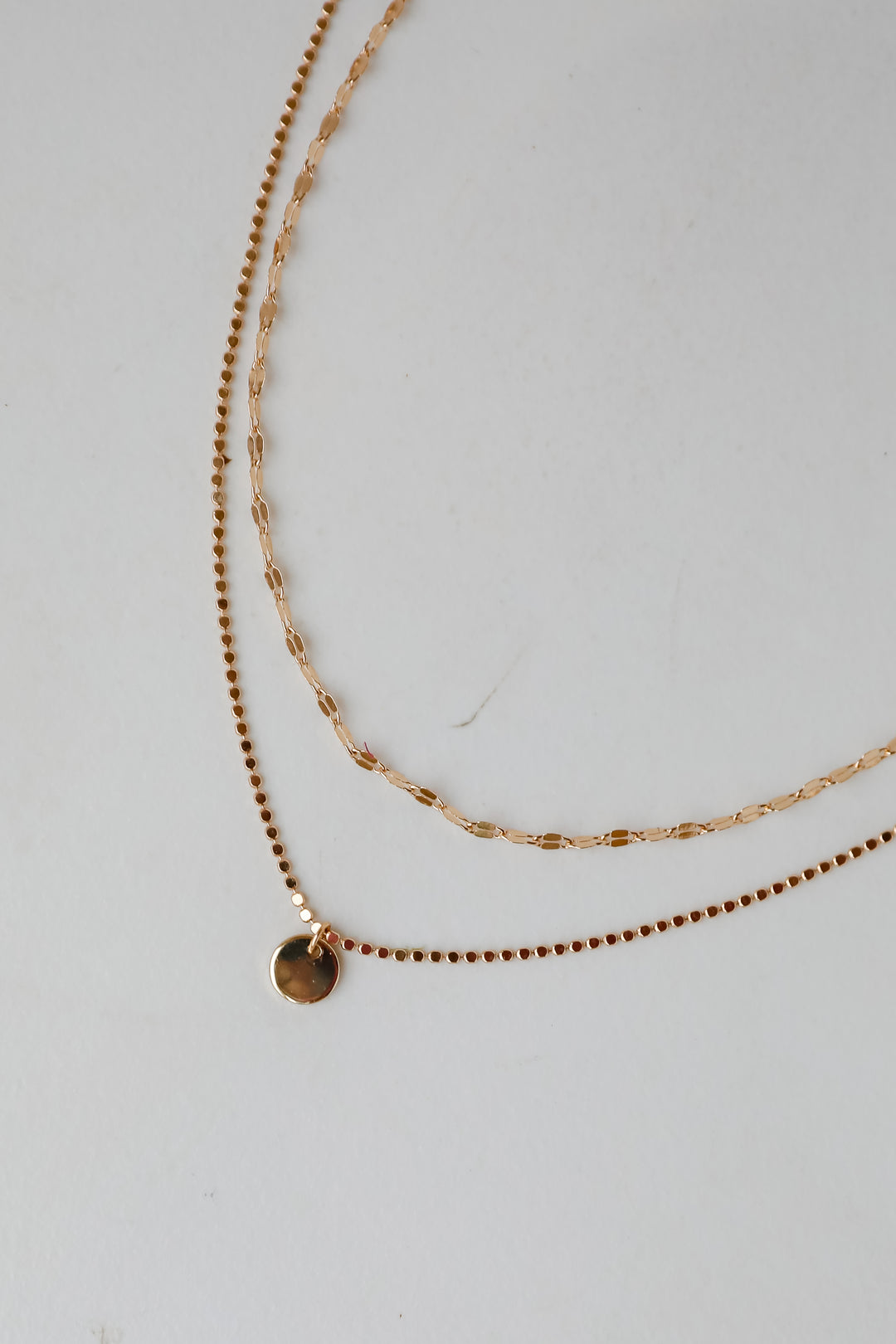 Gold Layered Chain Necklace