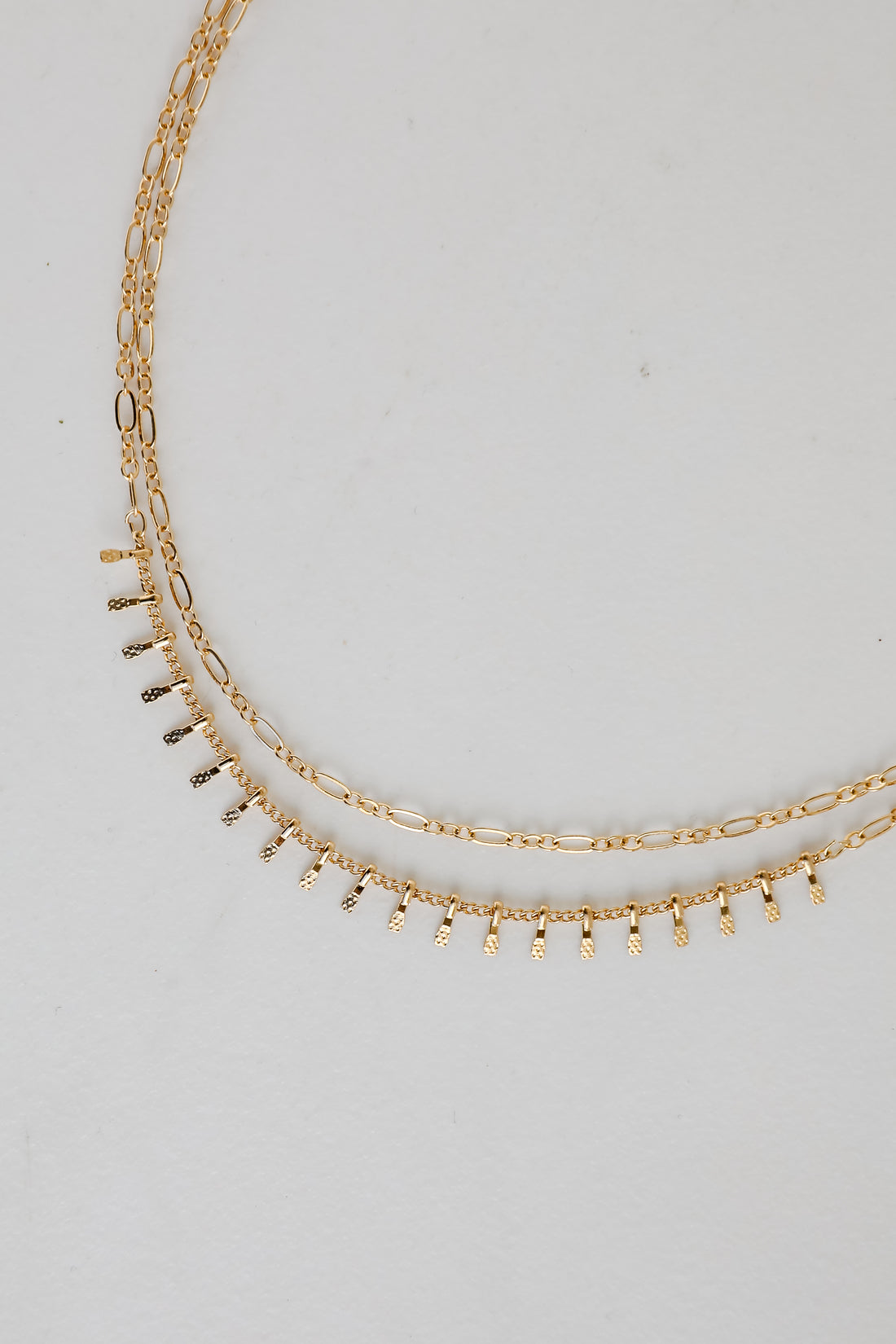 Gold Layered Chain Necklace