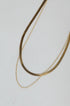 Gold Layered Chain Necklace