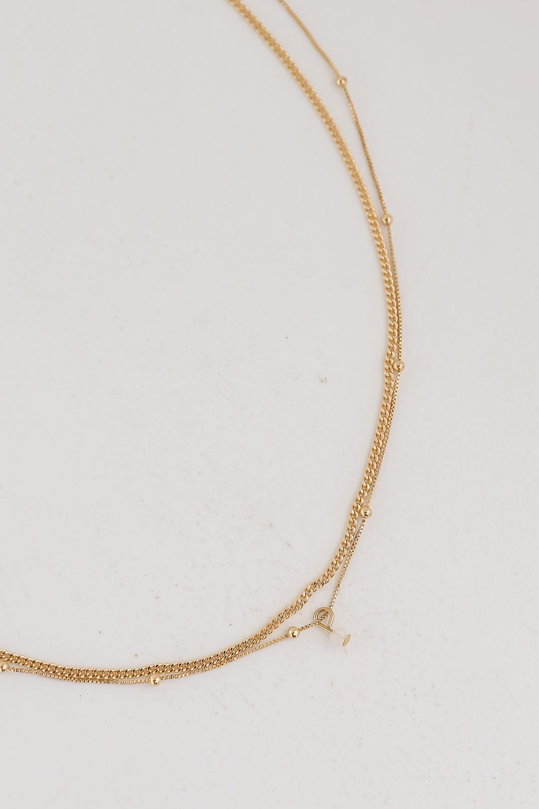 Gold Layered Chain Necklace