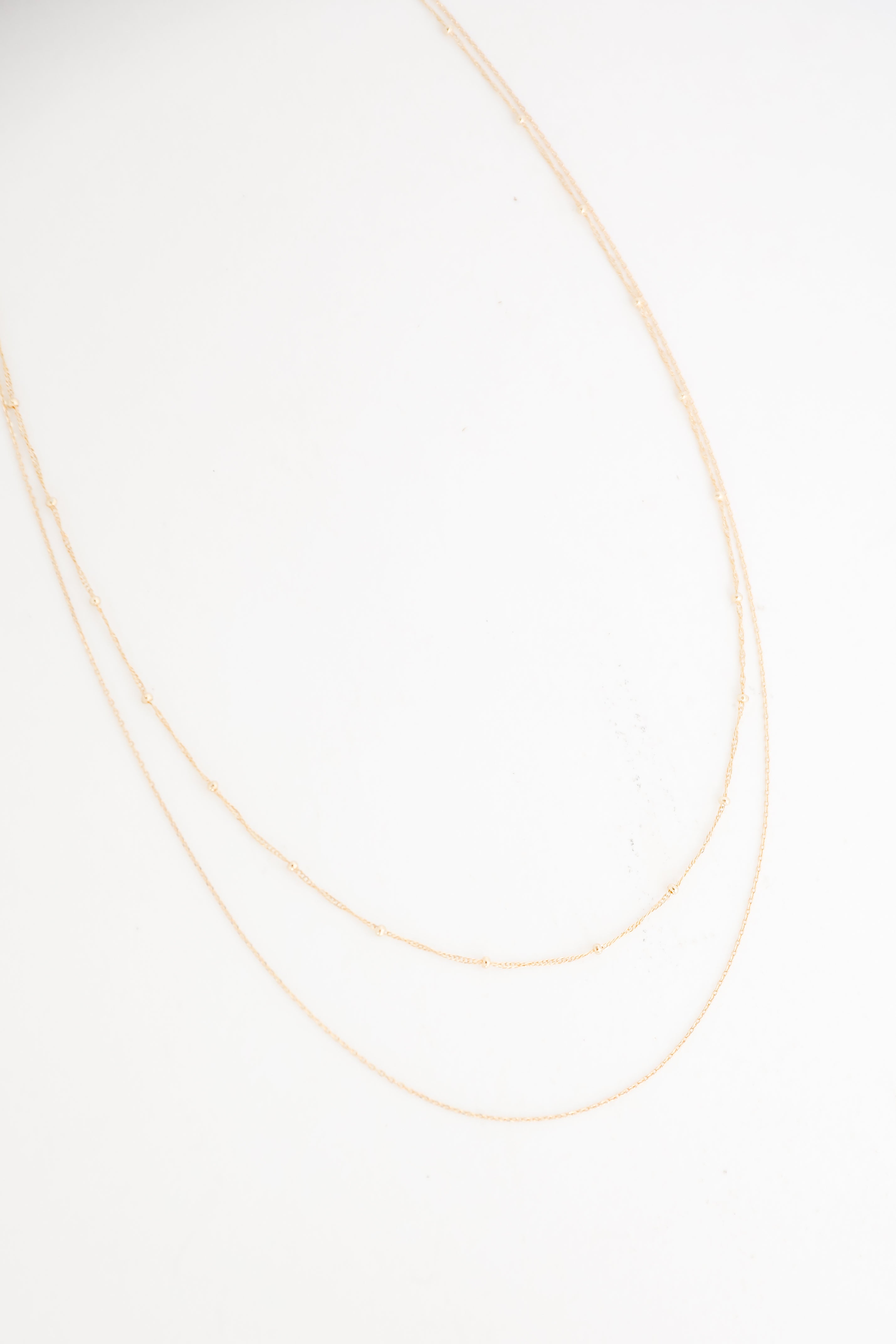 Esther Gold Layered Chain Necklace