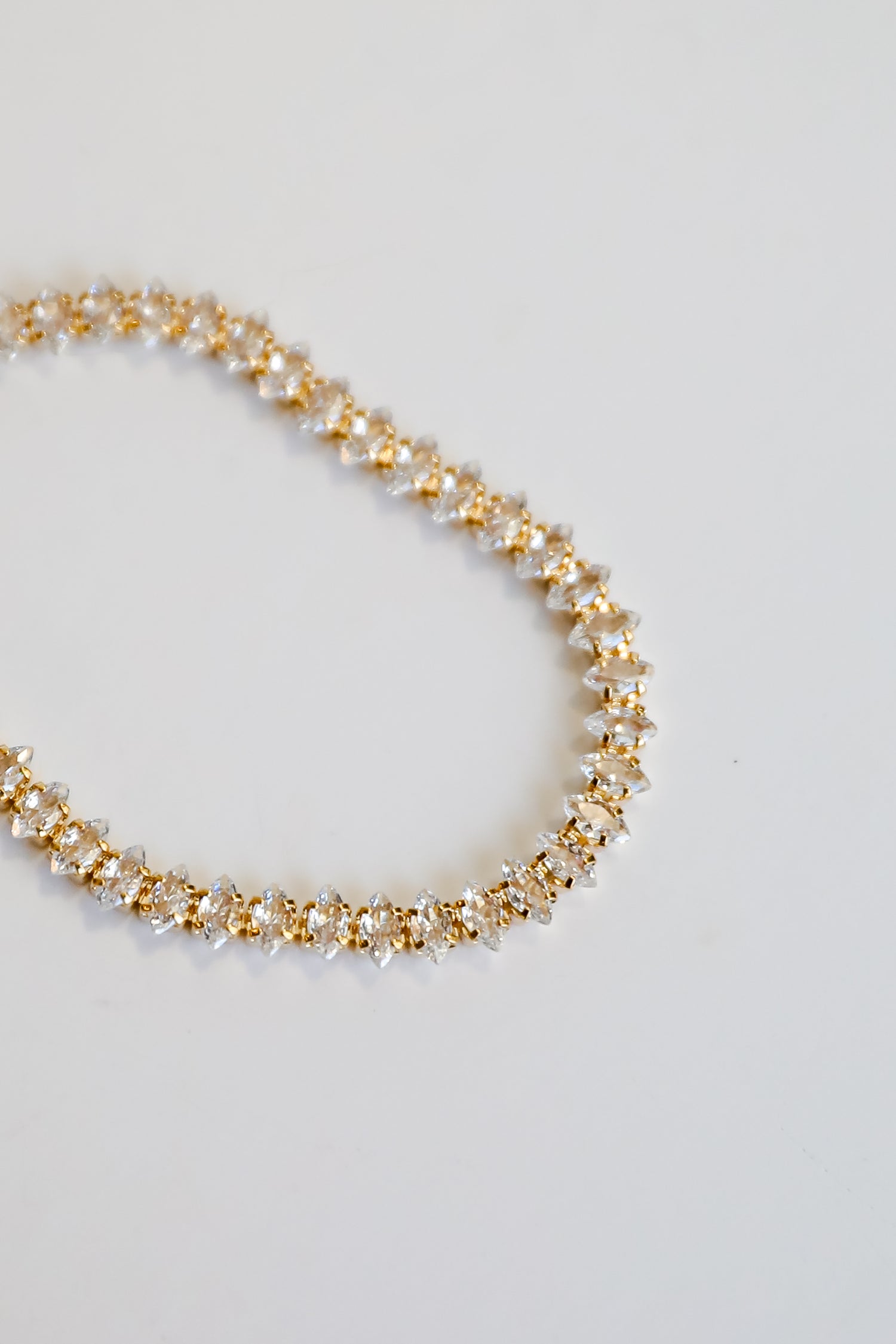 Nora Gold Rhinestone Bracelet