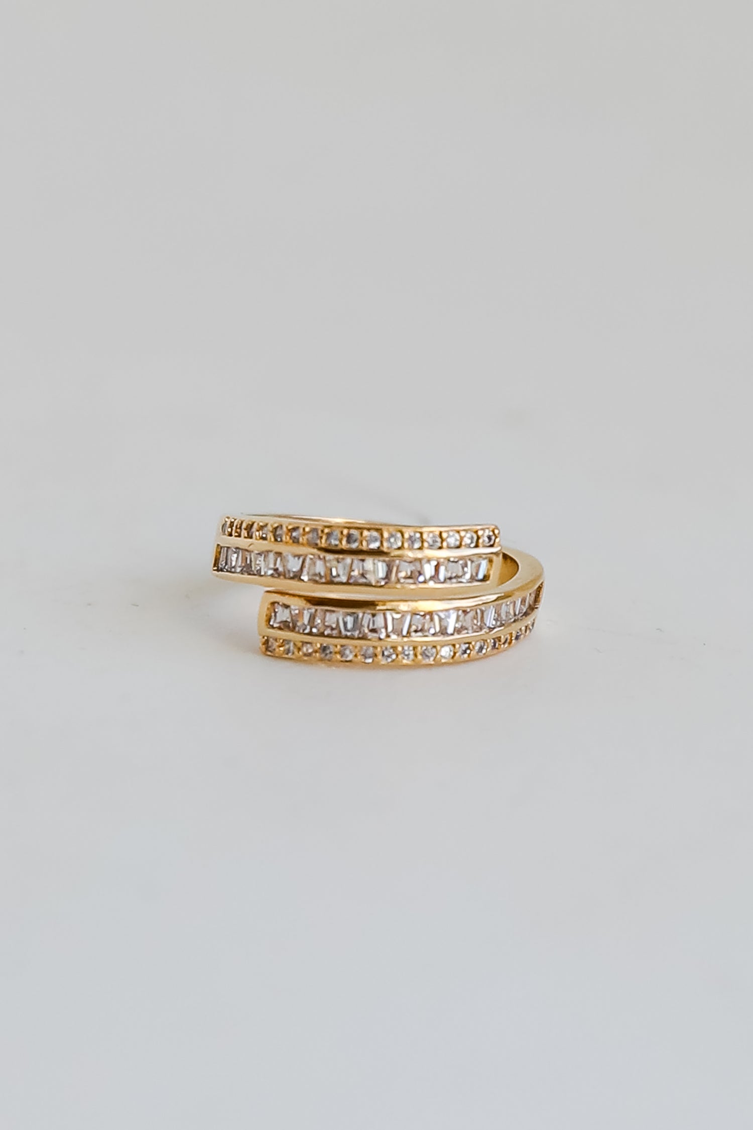 Harper Gold Rhinestone Ring