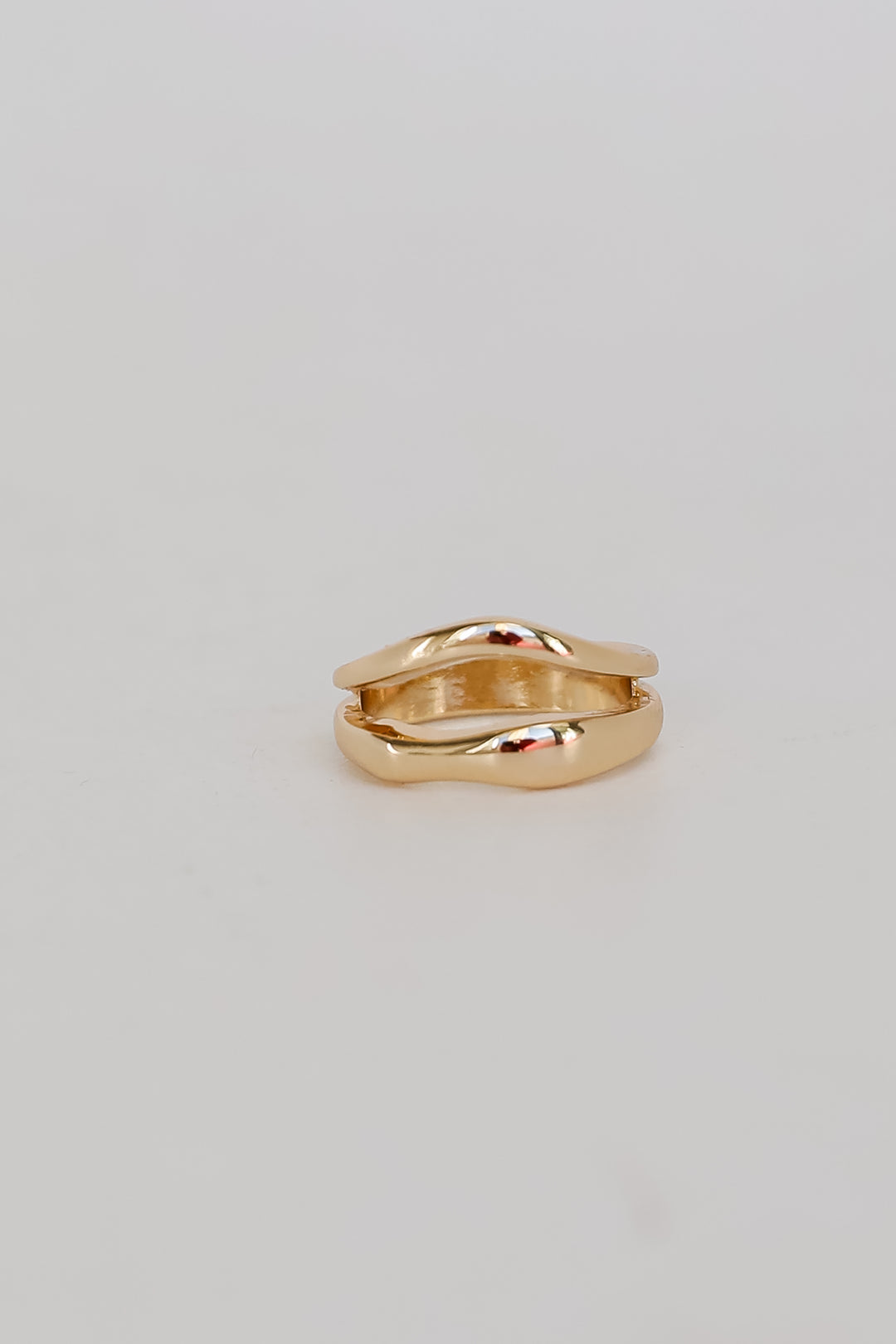 Gold Double Ring