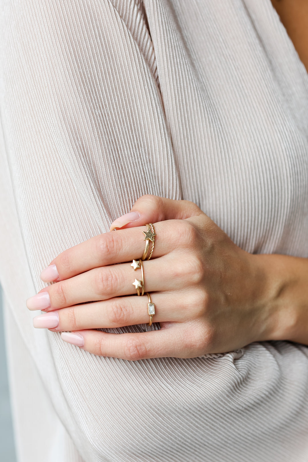 cute gold rings