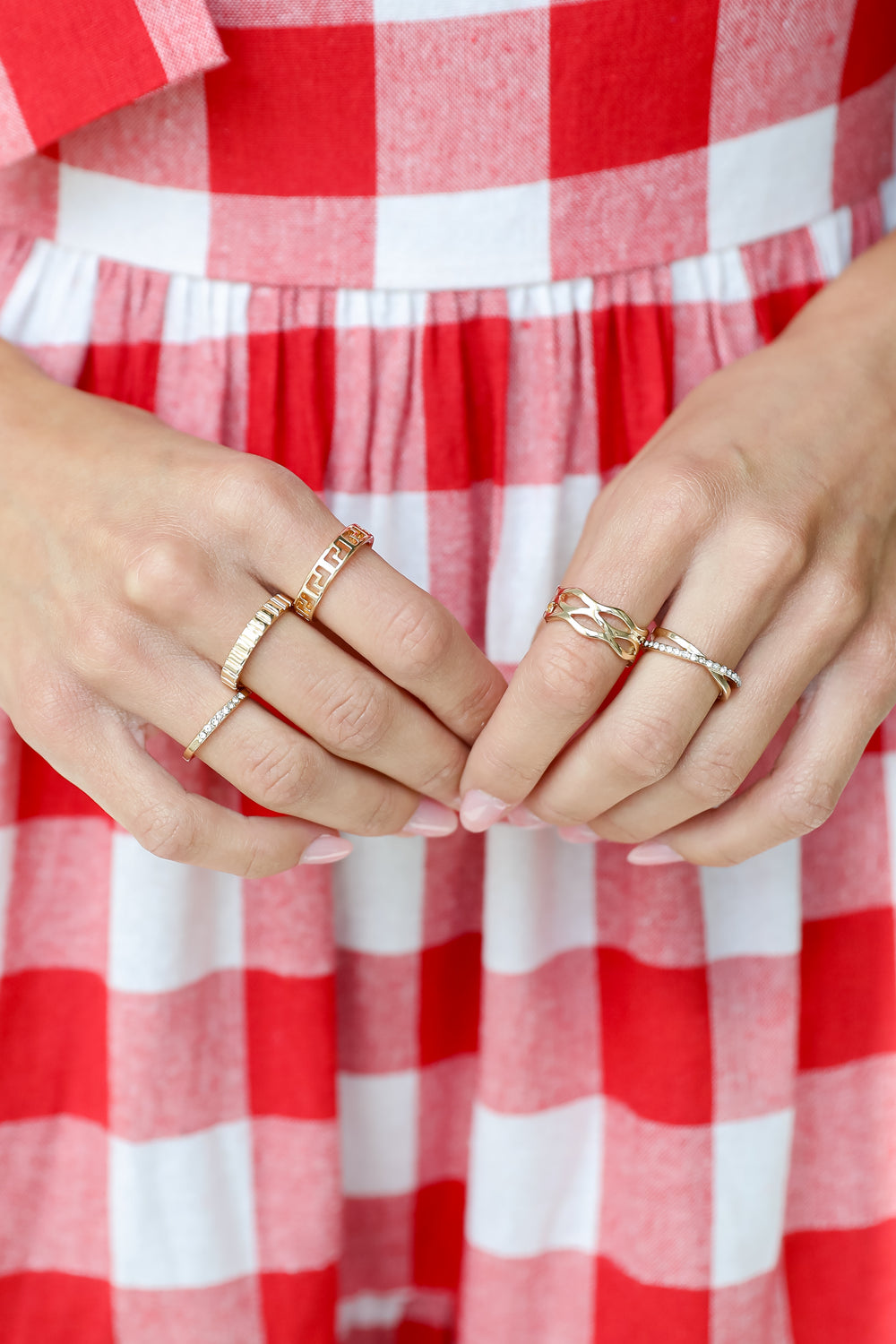 Gold Ring Set