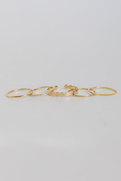 Gold Ring Set