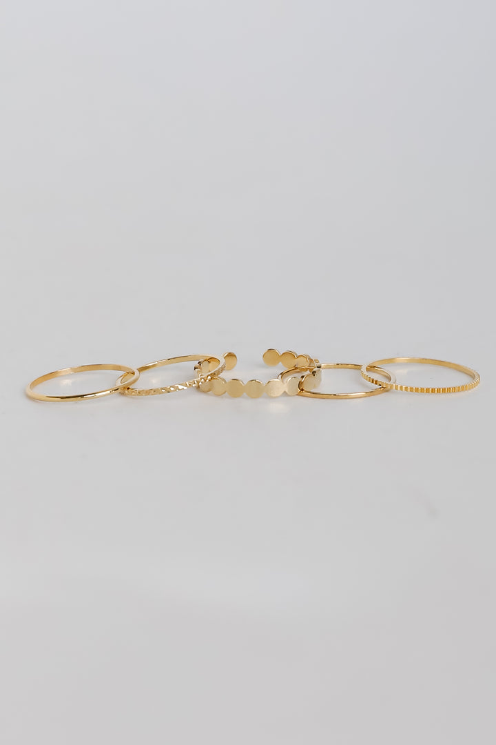 Gold Ring Set