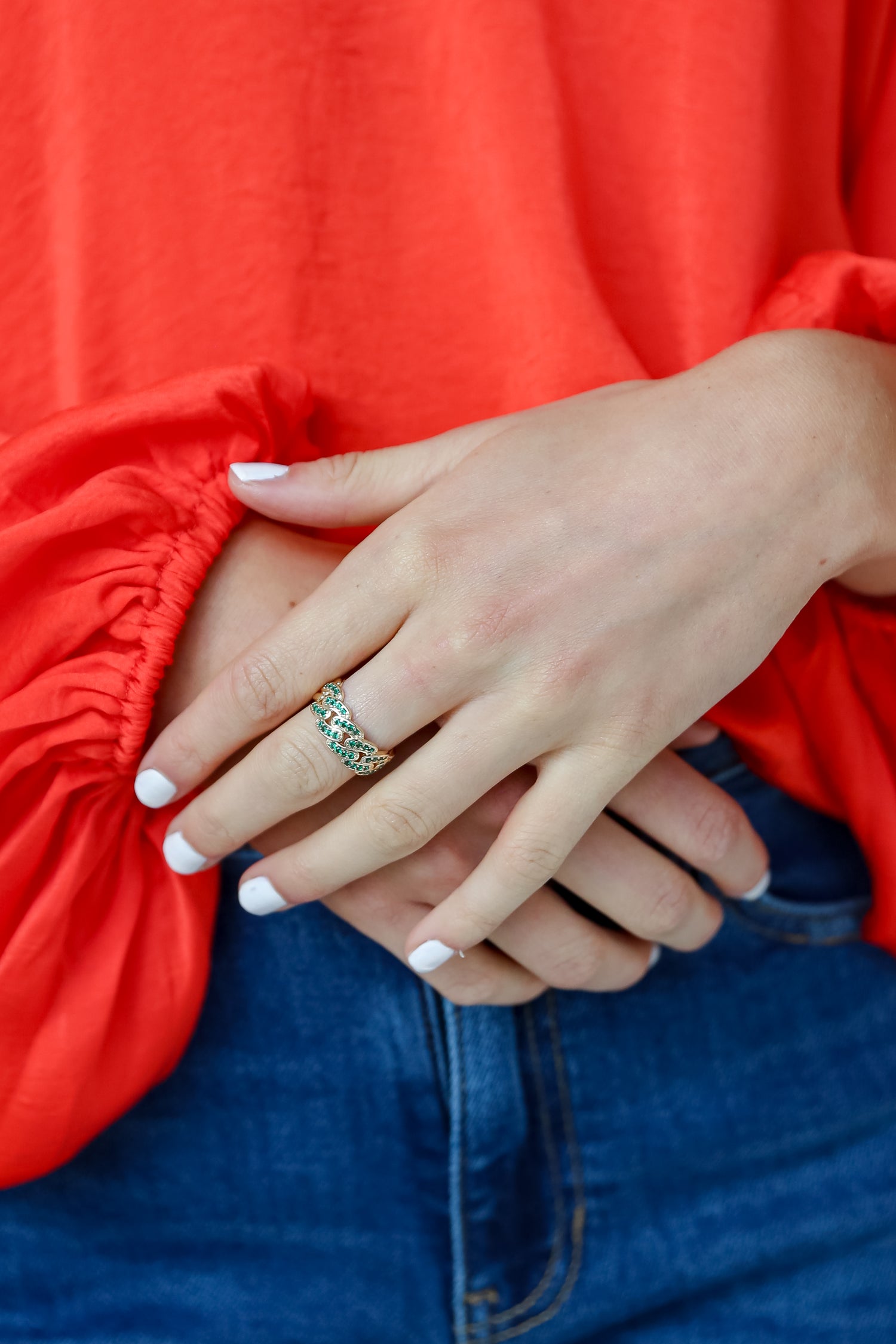 cute gold rings